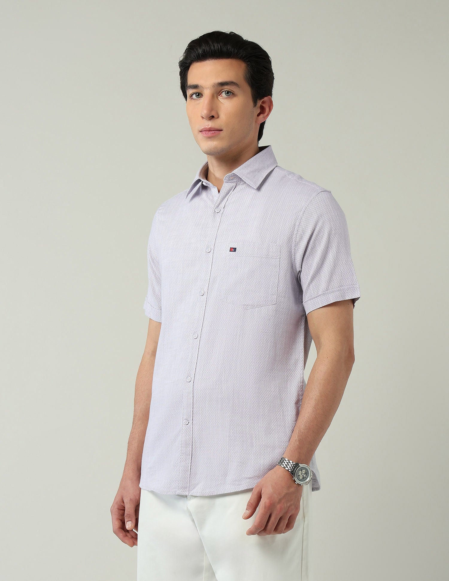 City Chronicles Modern Slim Fit Tartan Checked Shirt