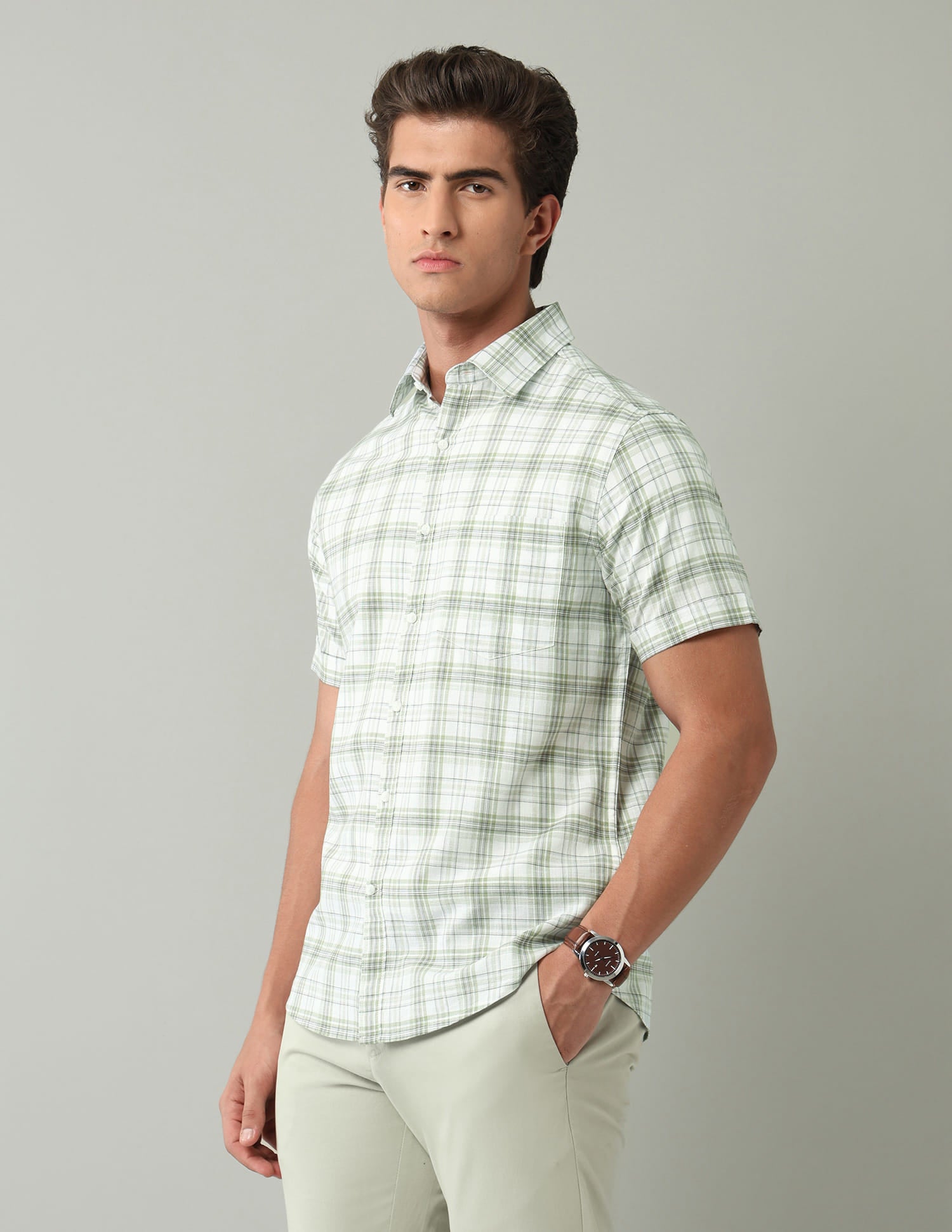 Tartan Checked Regular Fit Shirt