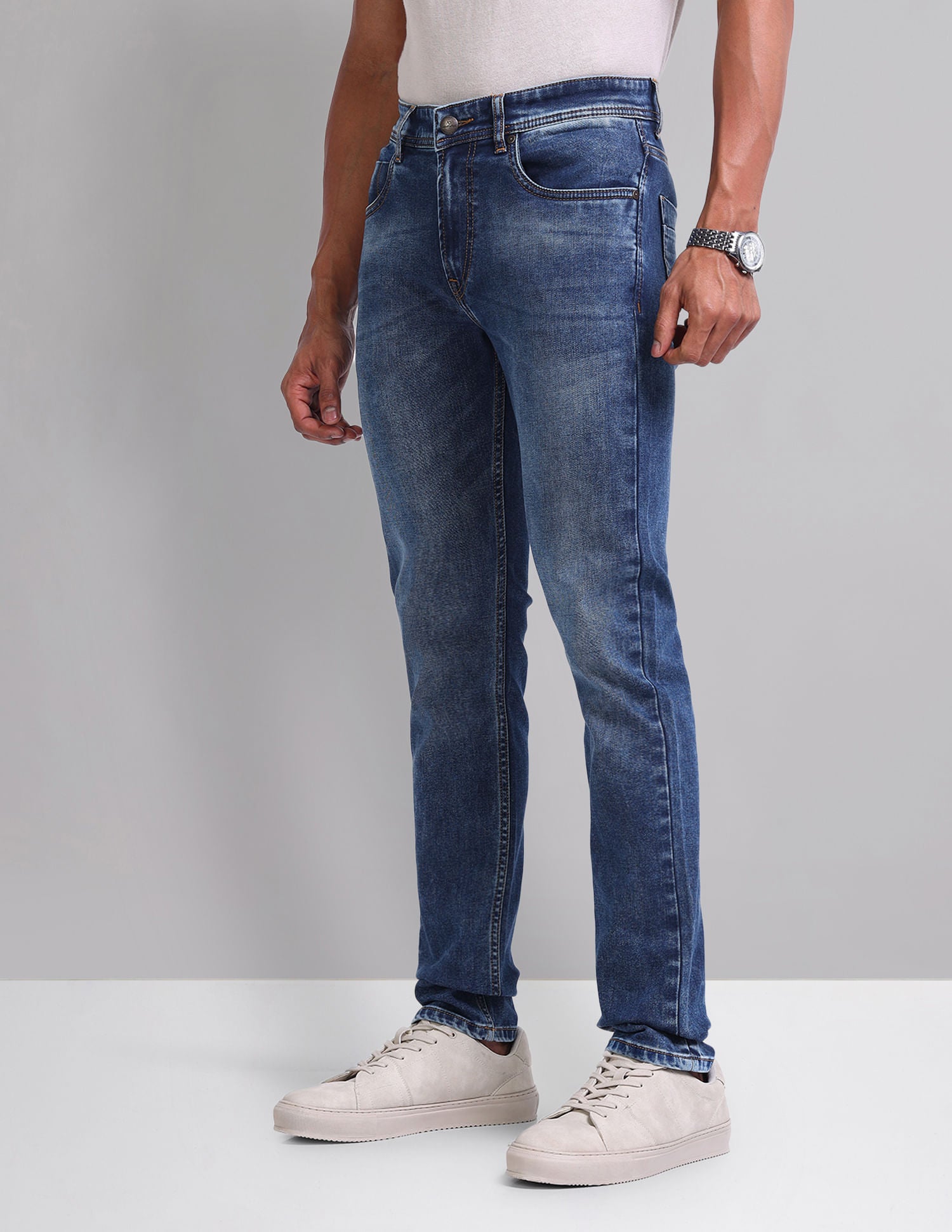 Refined Mid Rise Skinny Fit Jeans