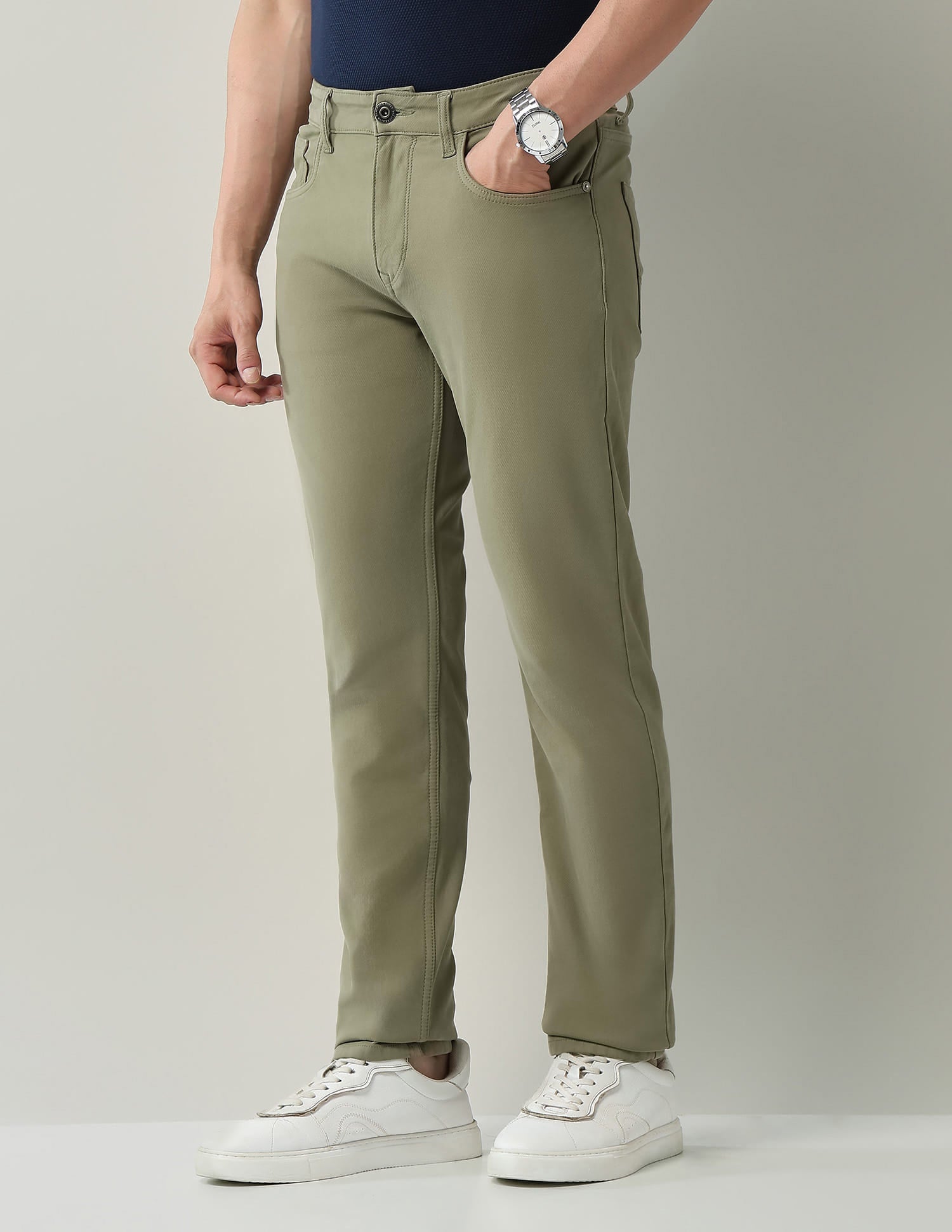 Mid Rise Slim Fit Jeans