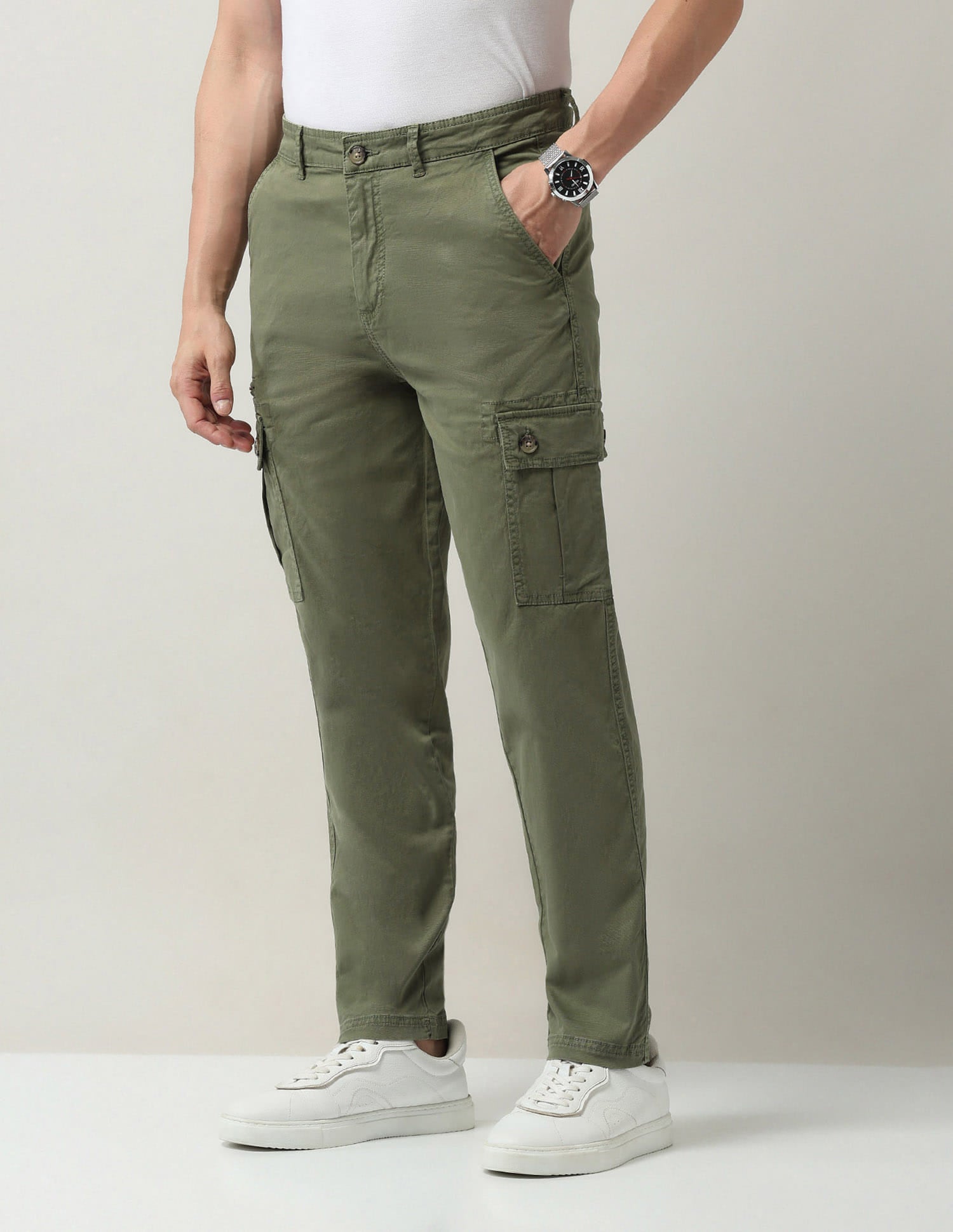 City Ready Relaxed Tapered Fit Cargo Trousers