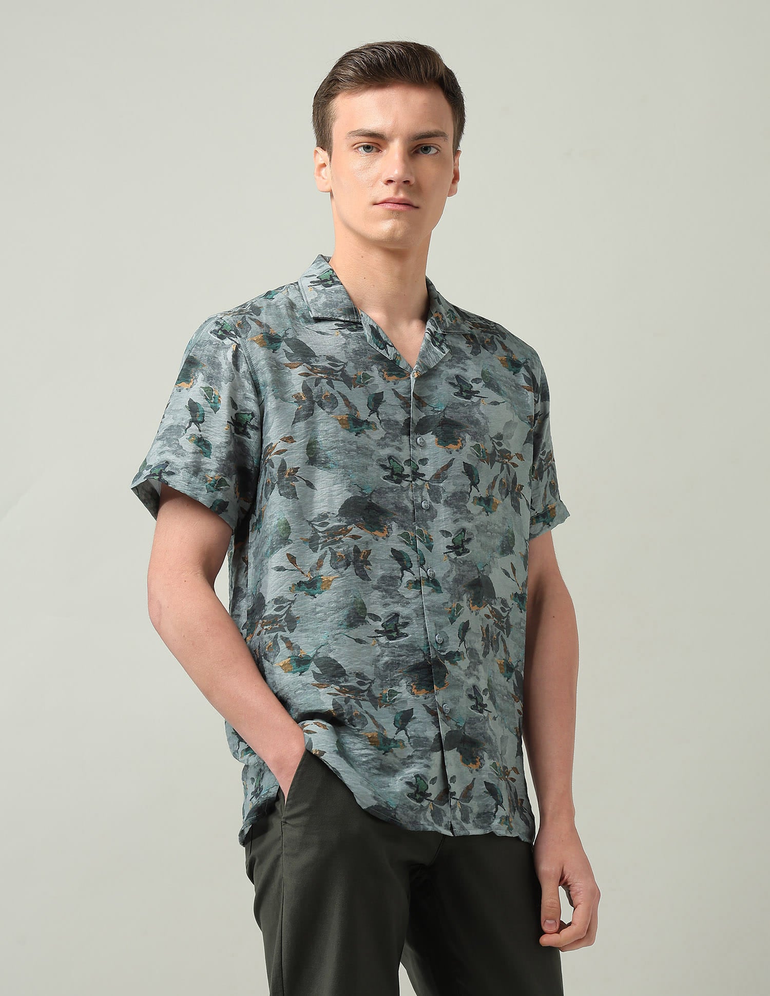 Modern Slim Fit Printed Shirt