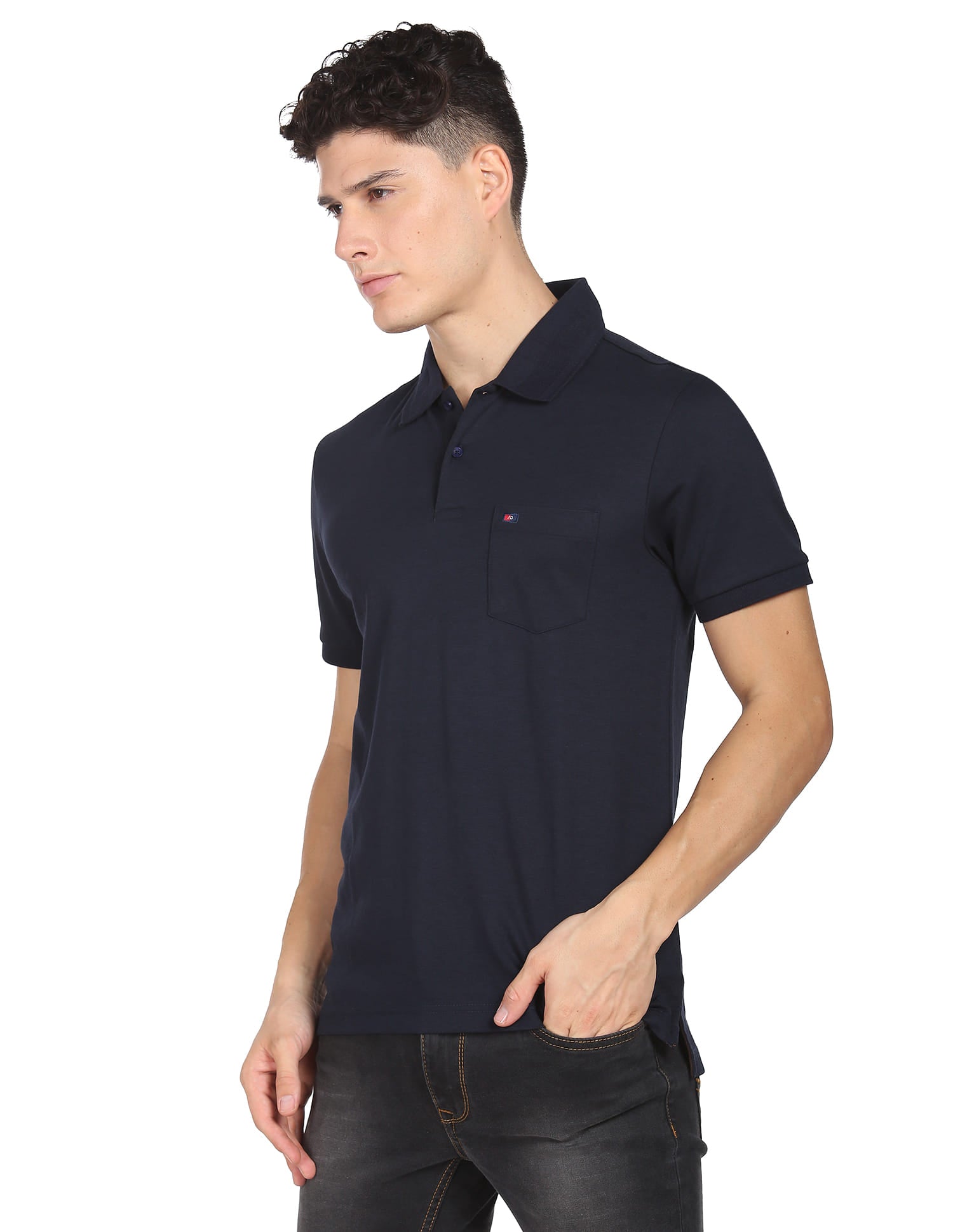Chest Pocket Easy Polo Shirt