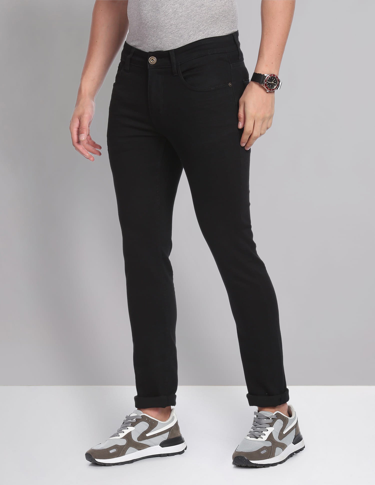 Slim Fit Twill All Day Jeans