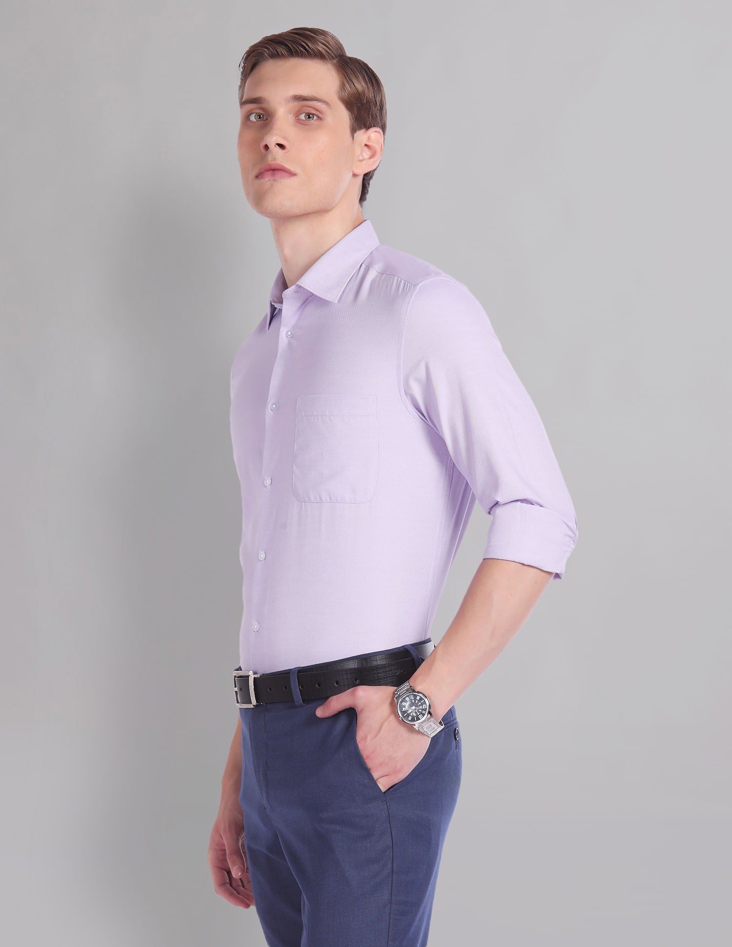 Contemporary Luxe Sartorial Dobby Shirt