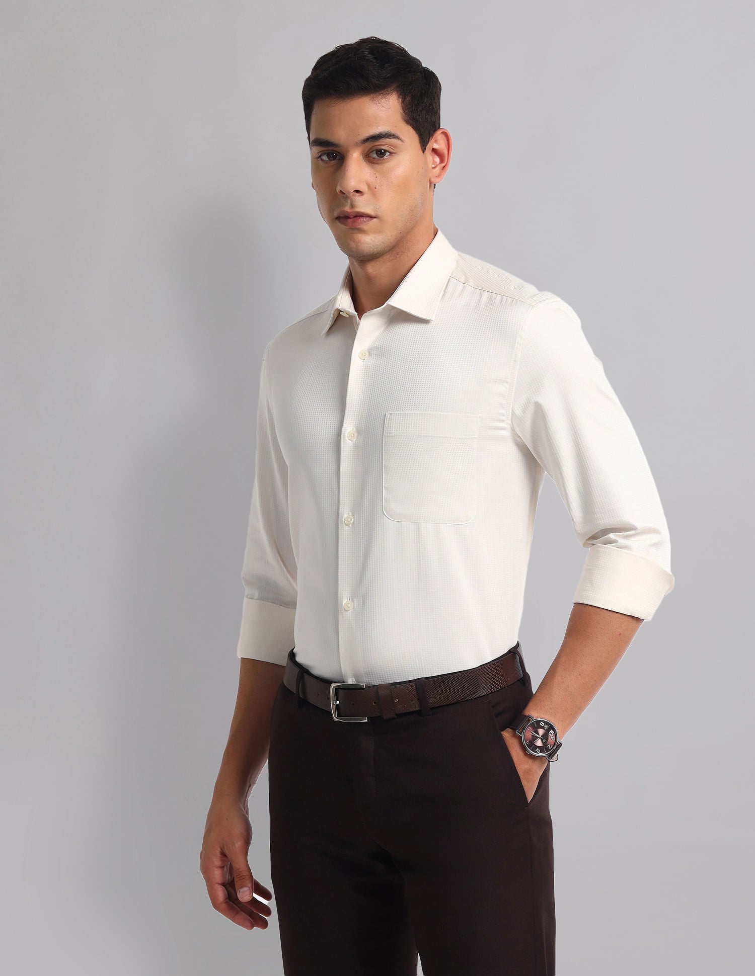 Everyday Staple Graph Check Cotton Shirt