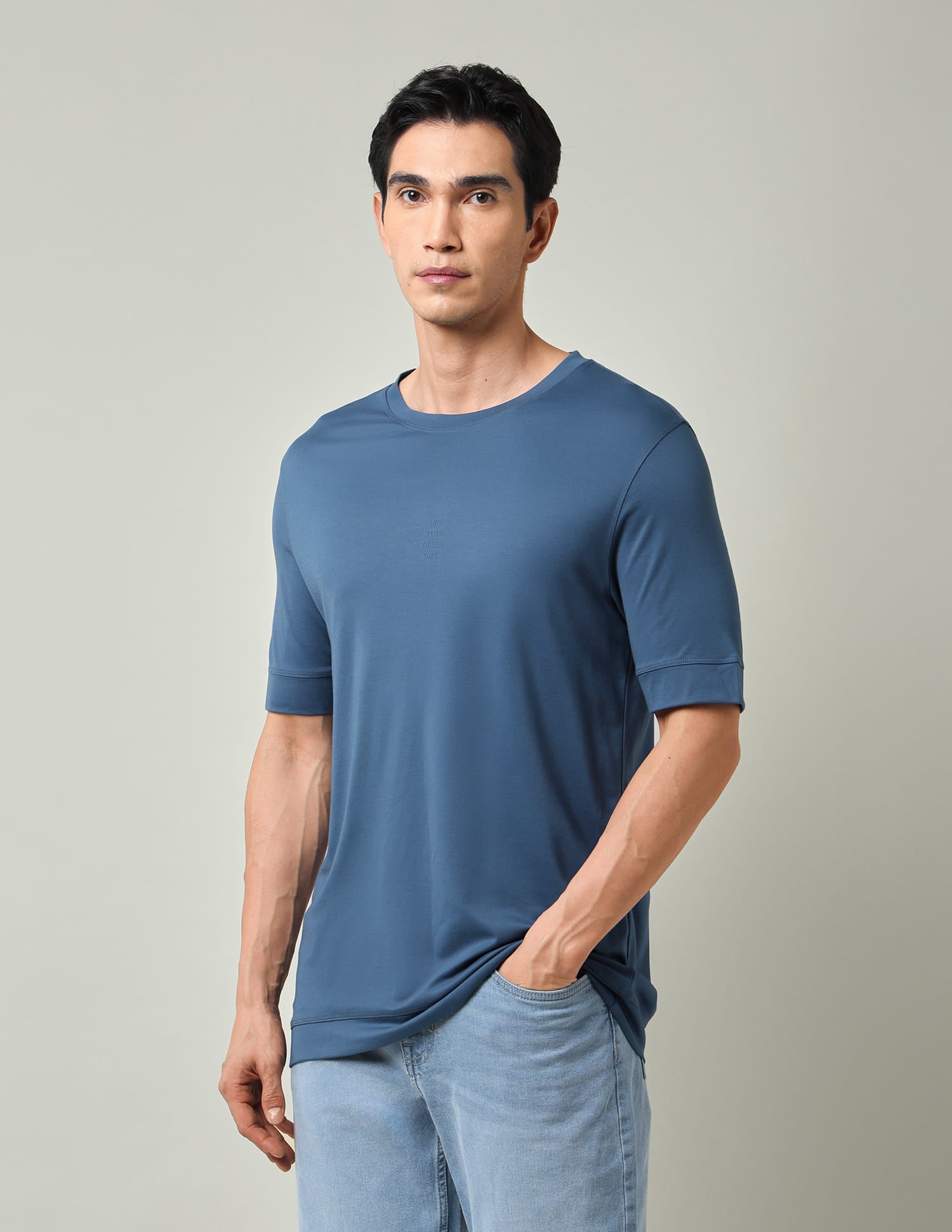 Stylish & Solid Regular Fit T-Shirt