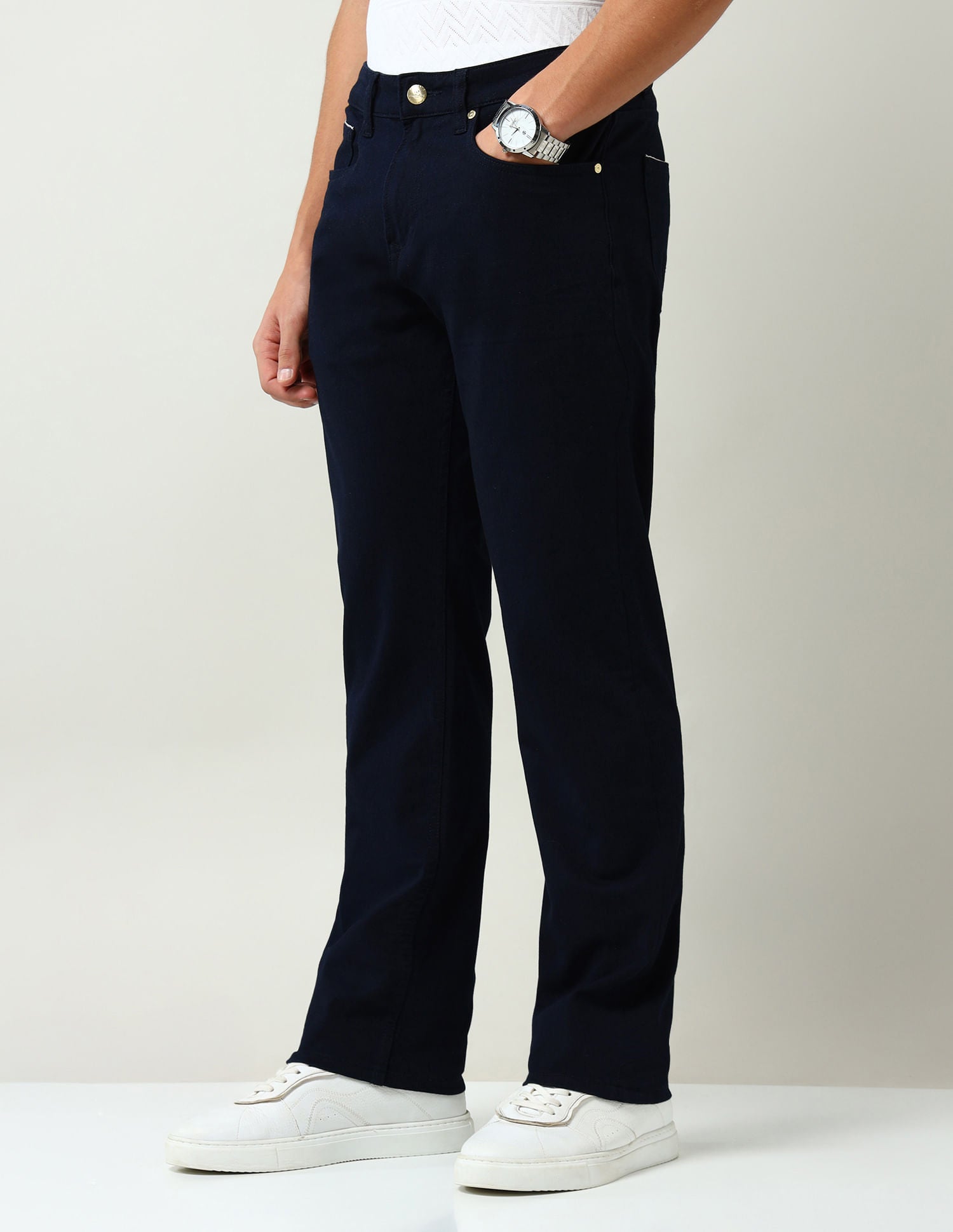 Adventure-ready Mid Rise Slim Fit Jeans