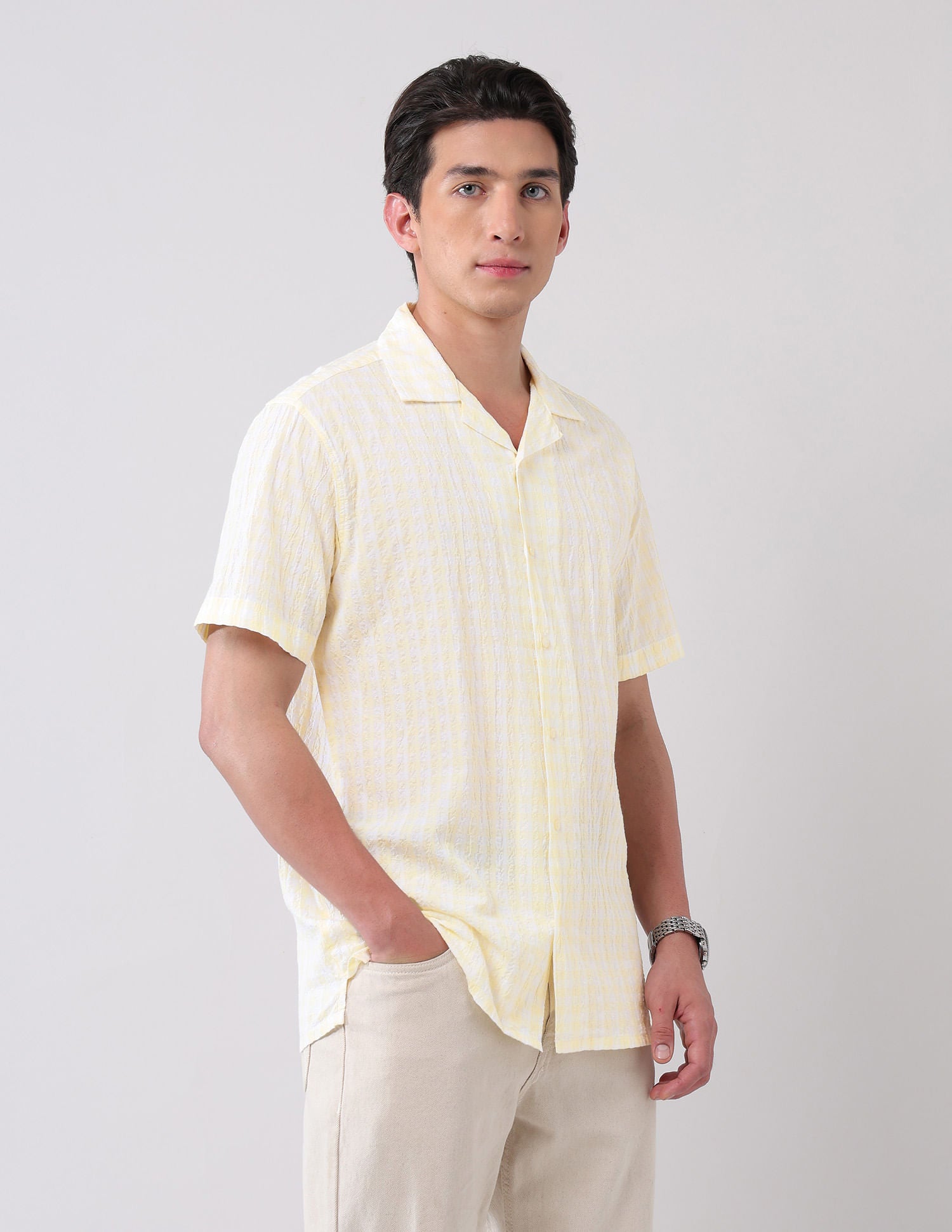 Fashion Decoded Urban Pause Modern Slim Fit Shirt