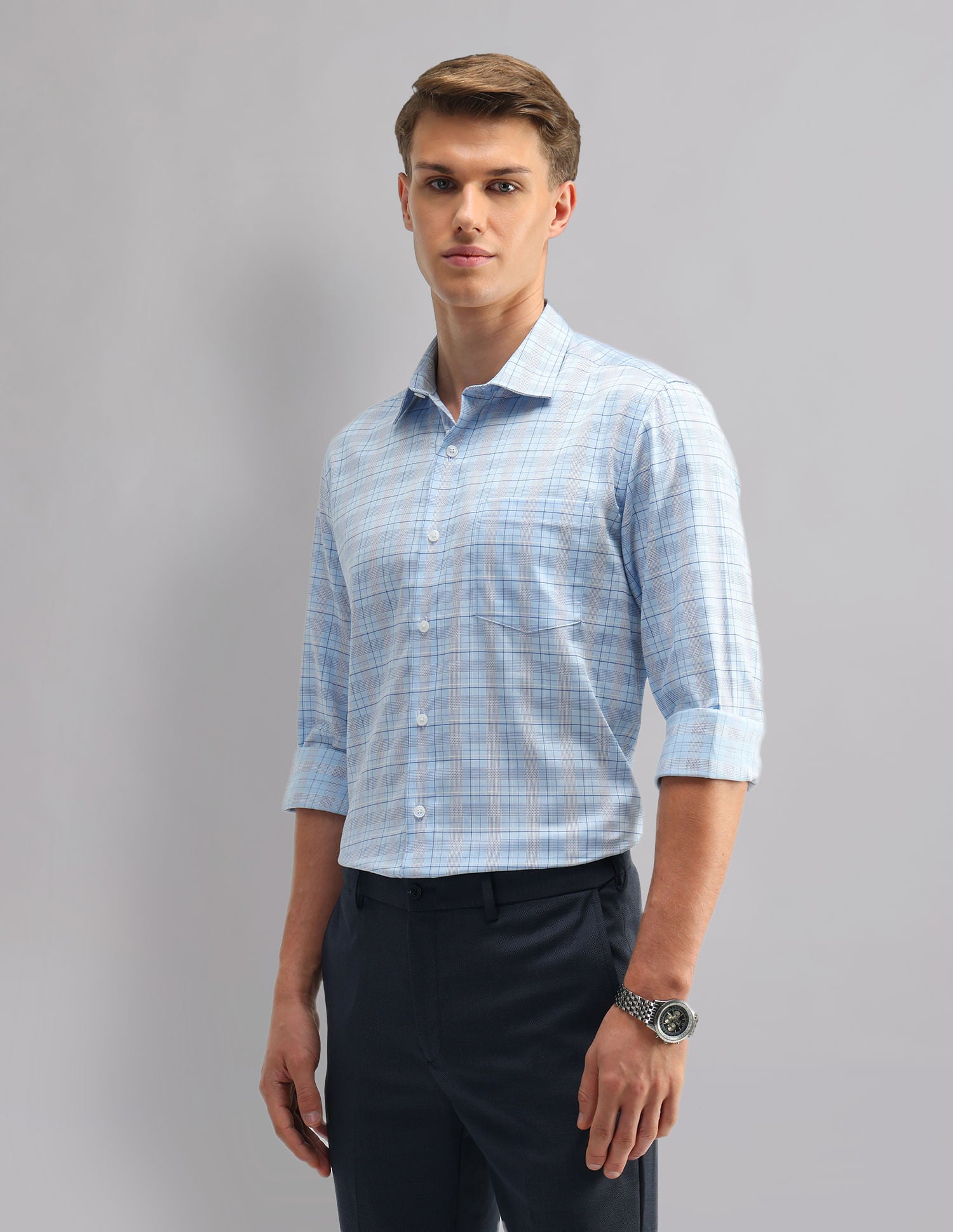 Bold & Slim Fit Tartan Check Shirt