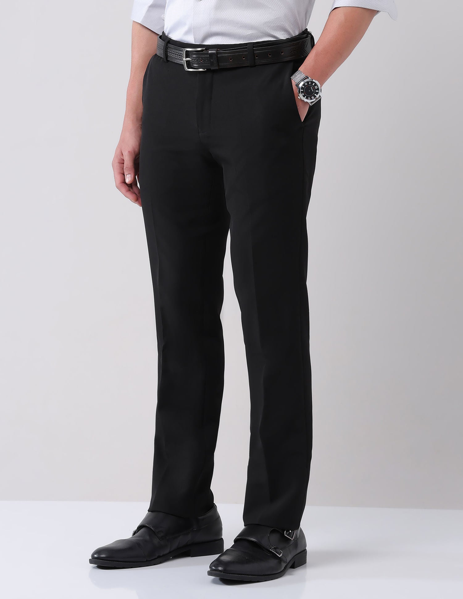 Office Hour Modern Slim Fit Formal Trousers