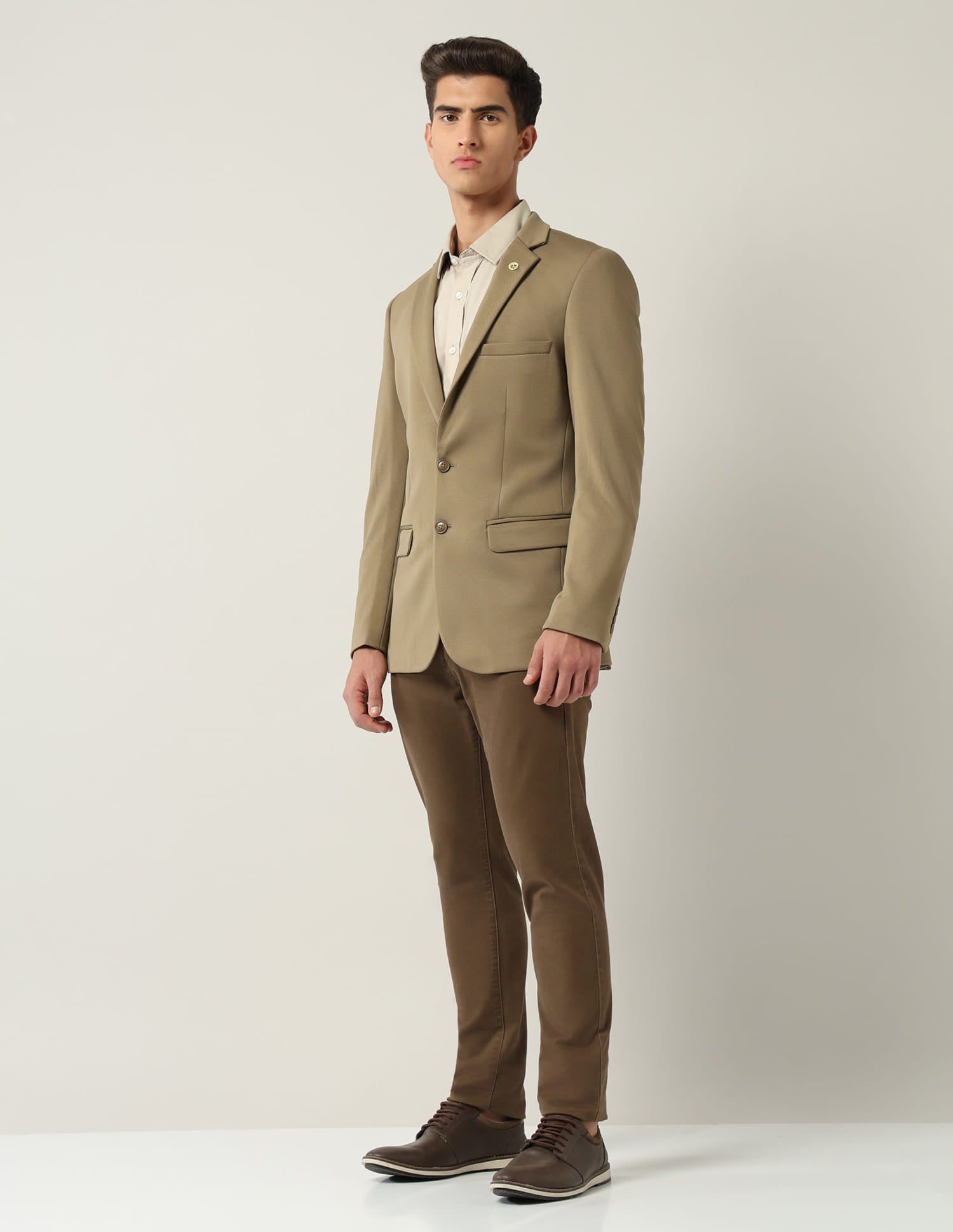 Tailored Fit Dobby Blazer
