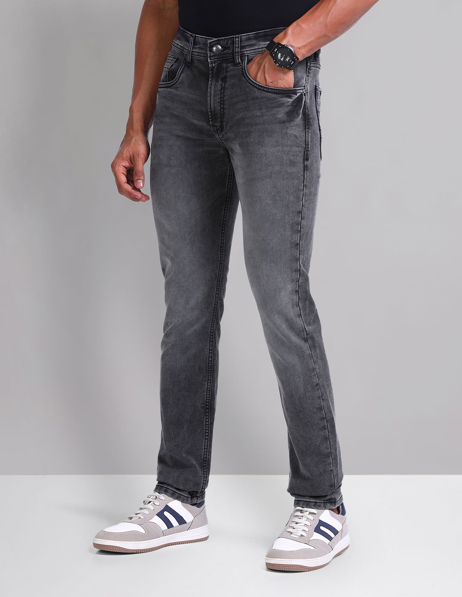Chronicle Skinny Fit Mid Rise Jeans