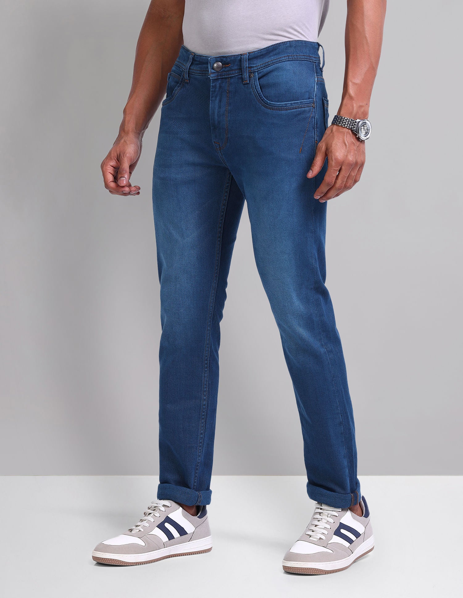 Refined Mid Rise Skinny Fit Jeans