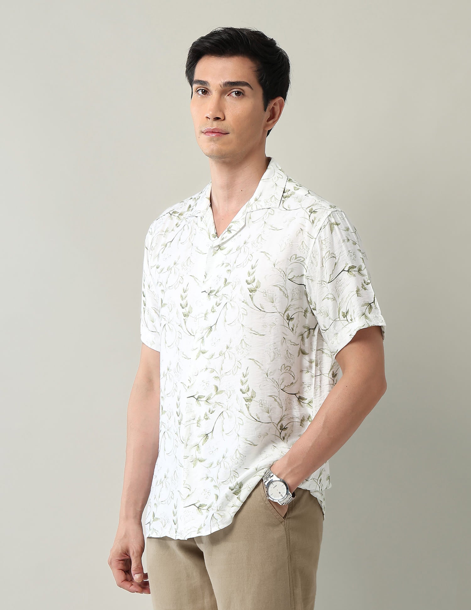 Modern Slim Fit Printed Shirt