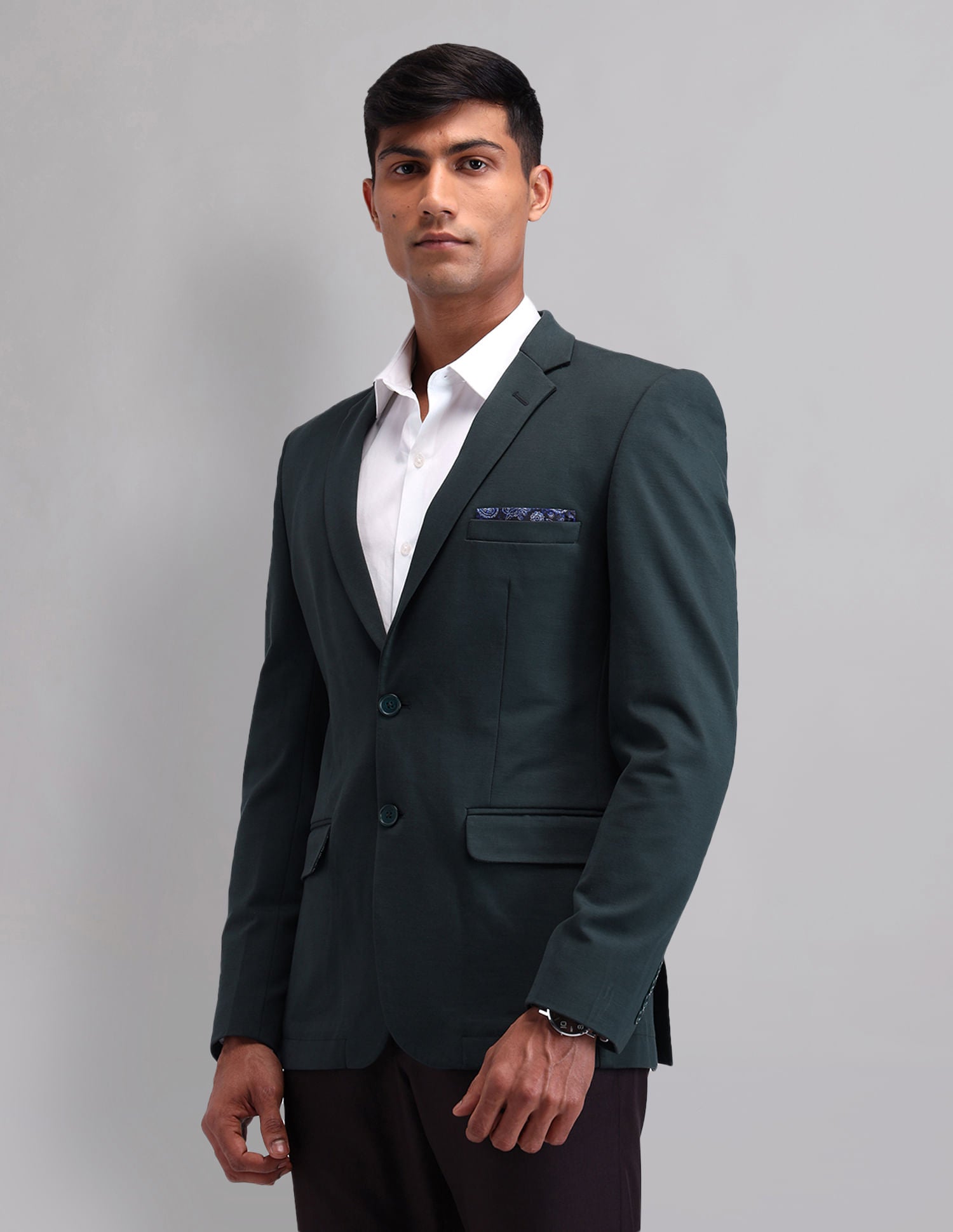 Power Fit Modern Slim Fit Single Breasted Blazer
