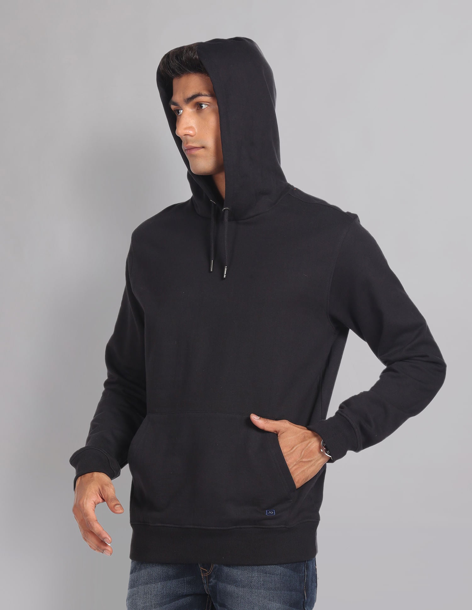 All Day Adventure Embroidered Moistex Hooded Sweatshirt