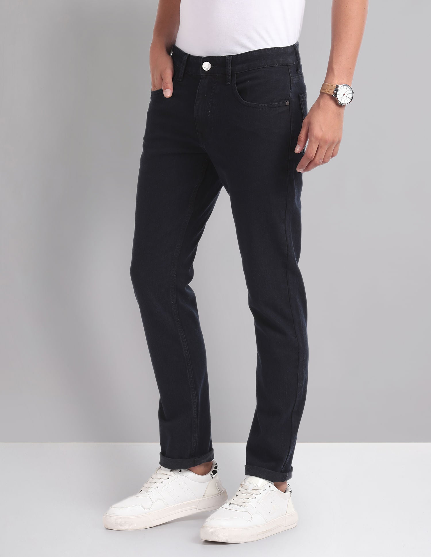 Streamline Skin Fit Rinsed Jeans