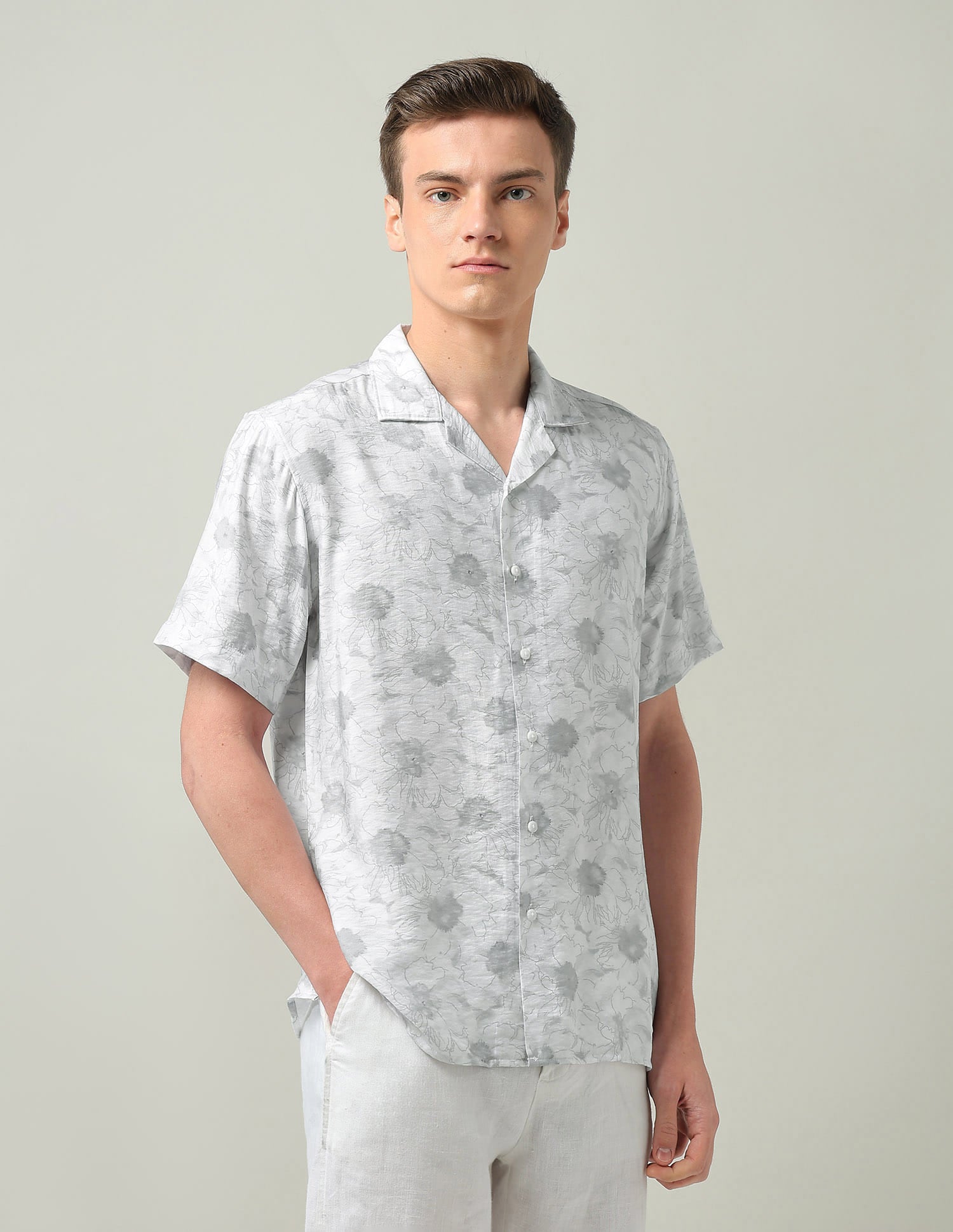 Modern Slim Fit Printed Shirt