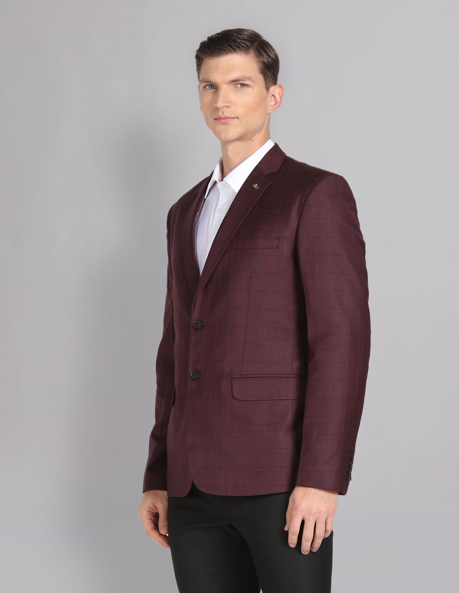 Tattersall Check Twill Blazer