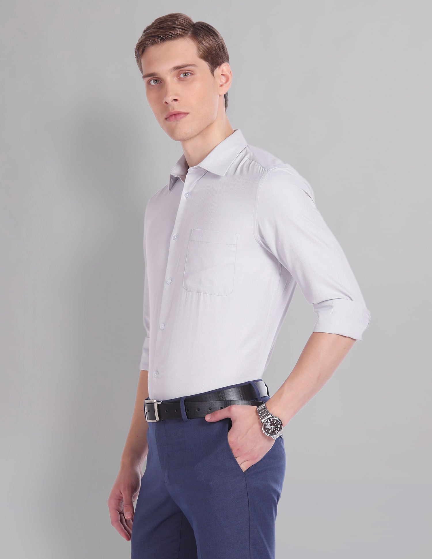 Contemporary Luxe Sartorial Dobby Shirt