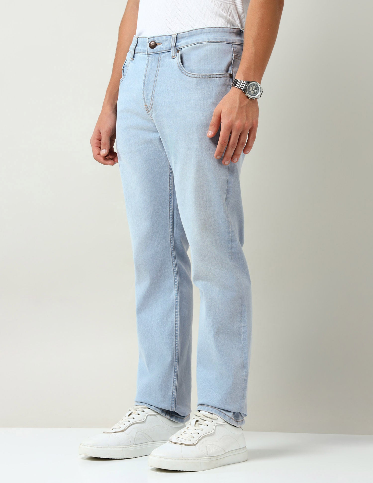 Adventure-ready Mid Rise Slim Fit Jeans