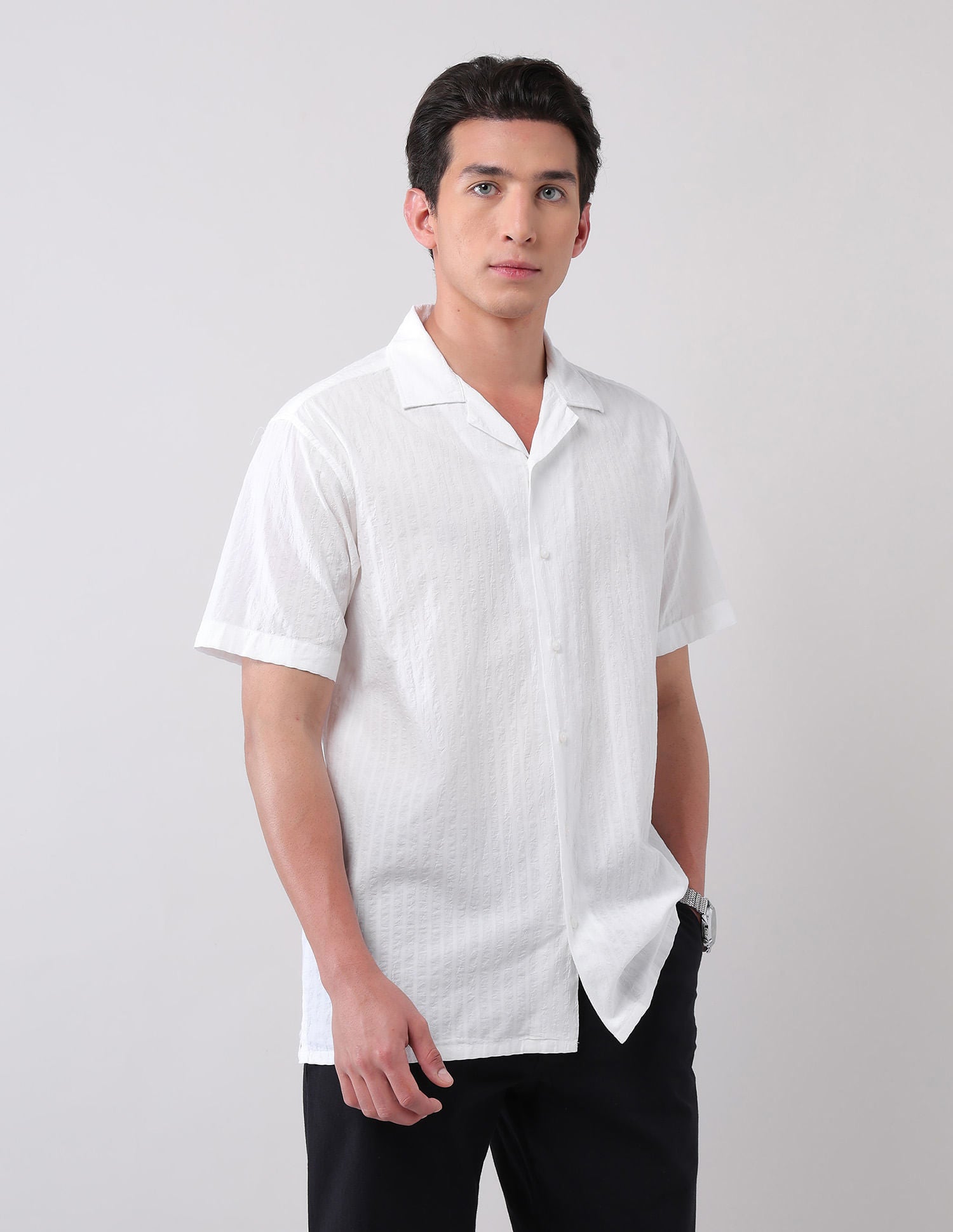 Fashion Decoded Urban Pause Modern Slim Fit Shirt