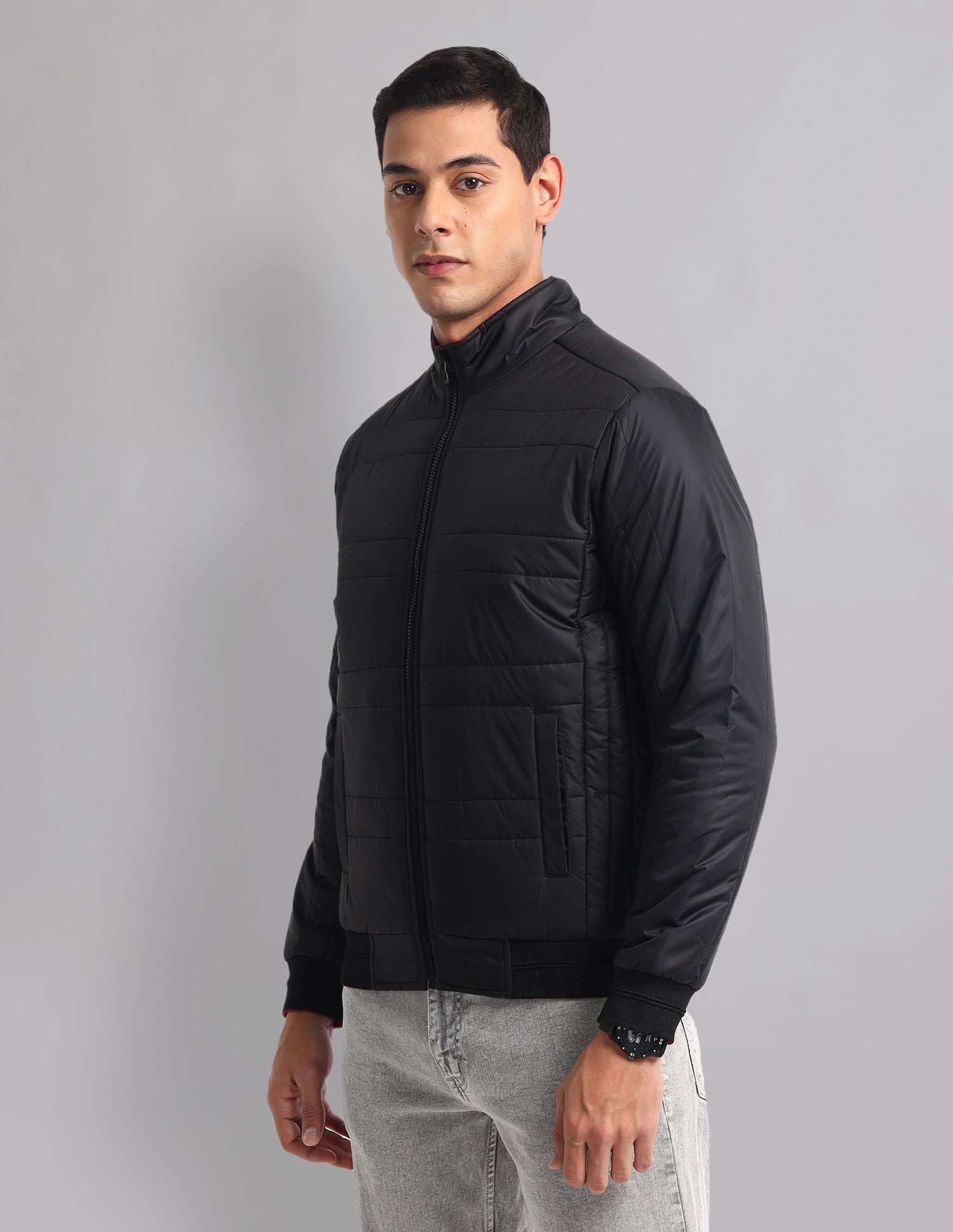 City Chill High Neck Reversible Jacket
