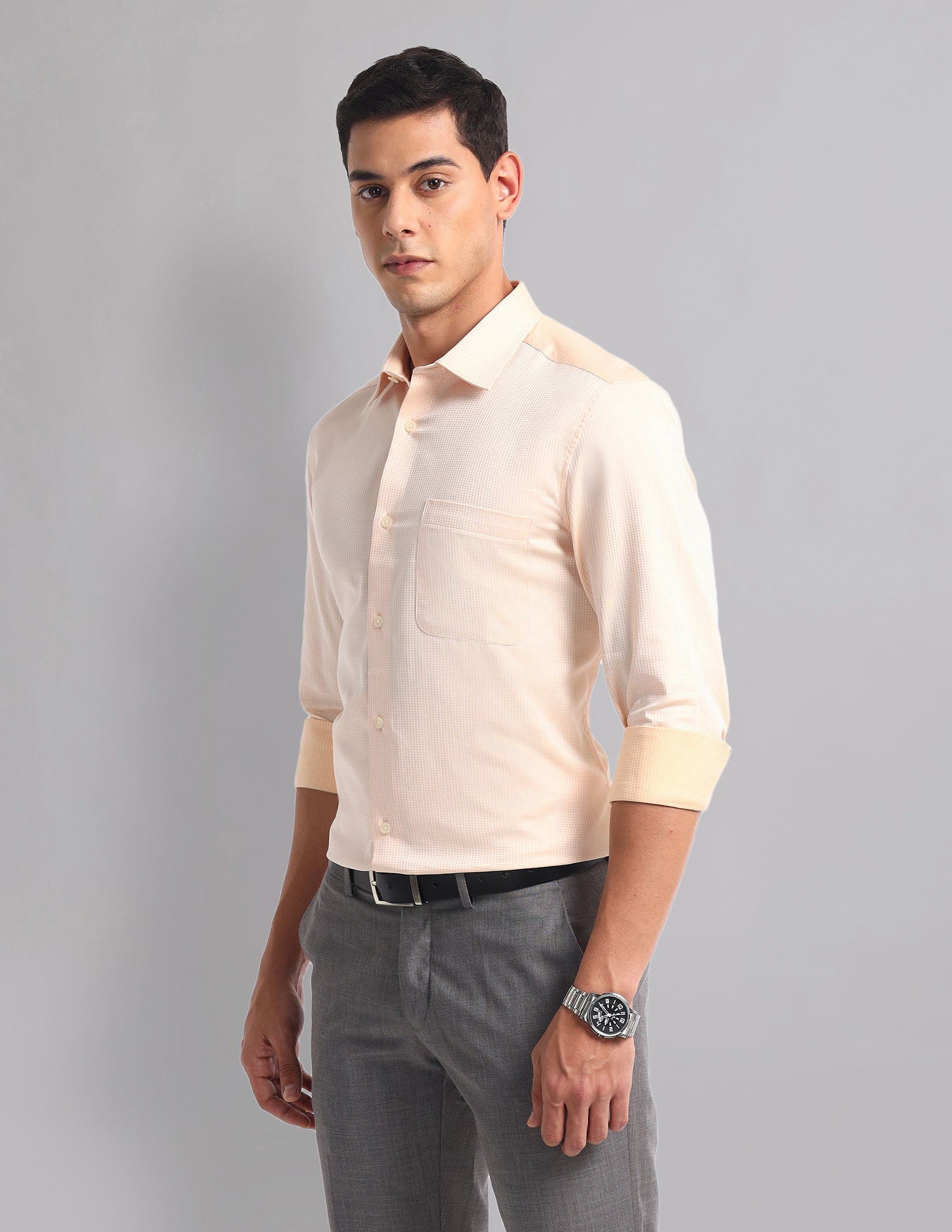 Everyday Staple Graph Check Cotton Shirt