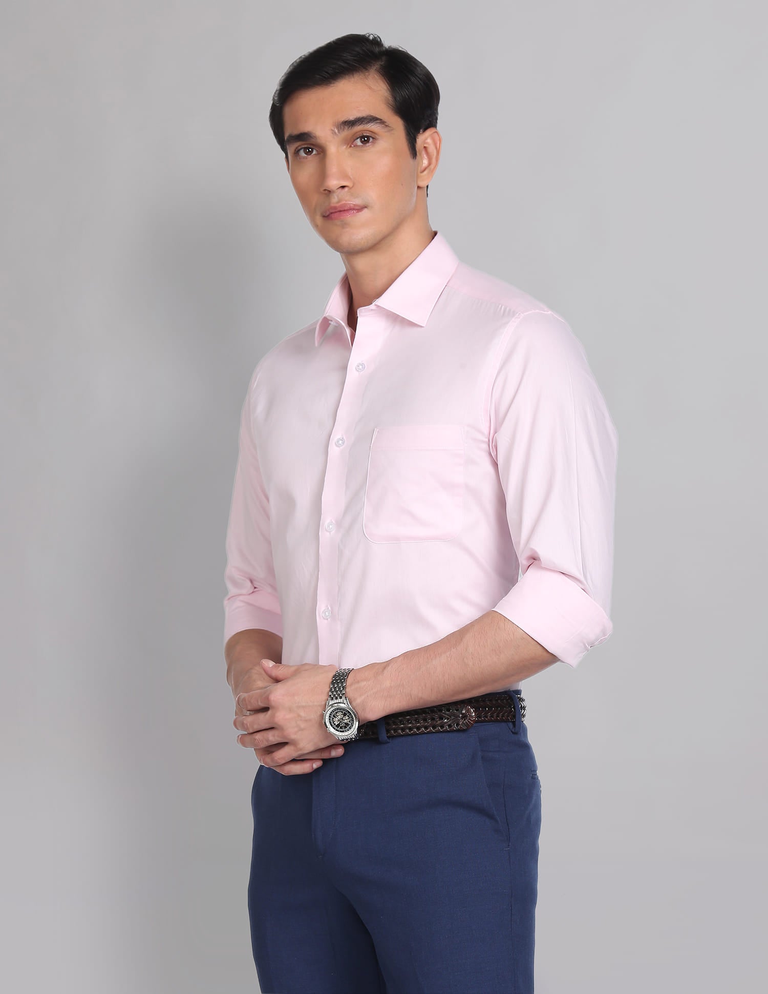 On Duty Oxford Solid Formal Shirt