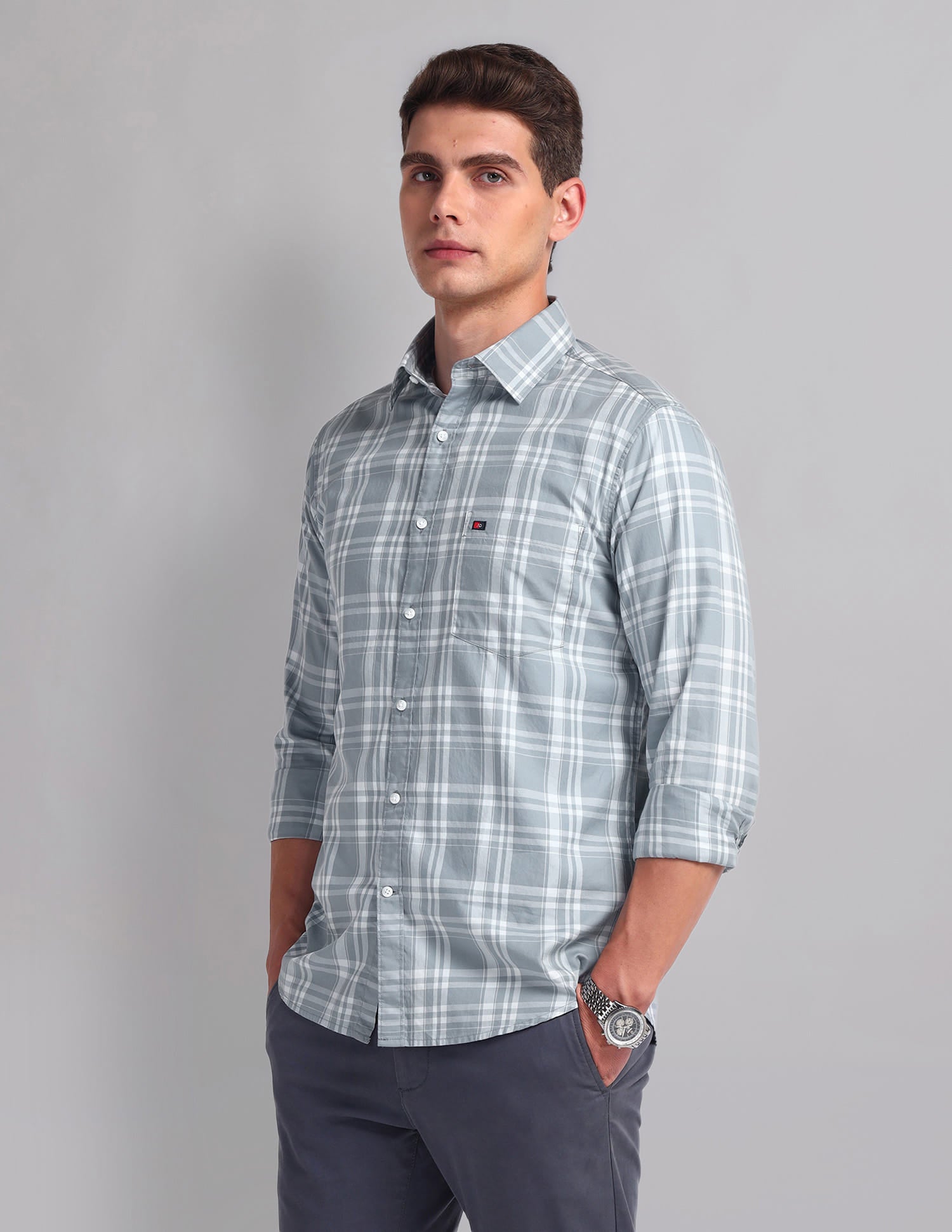 Tartan Check Cotton Shirt