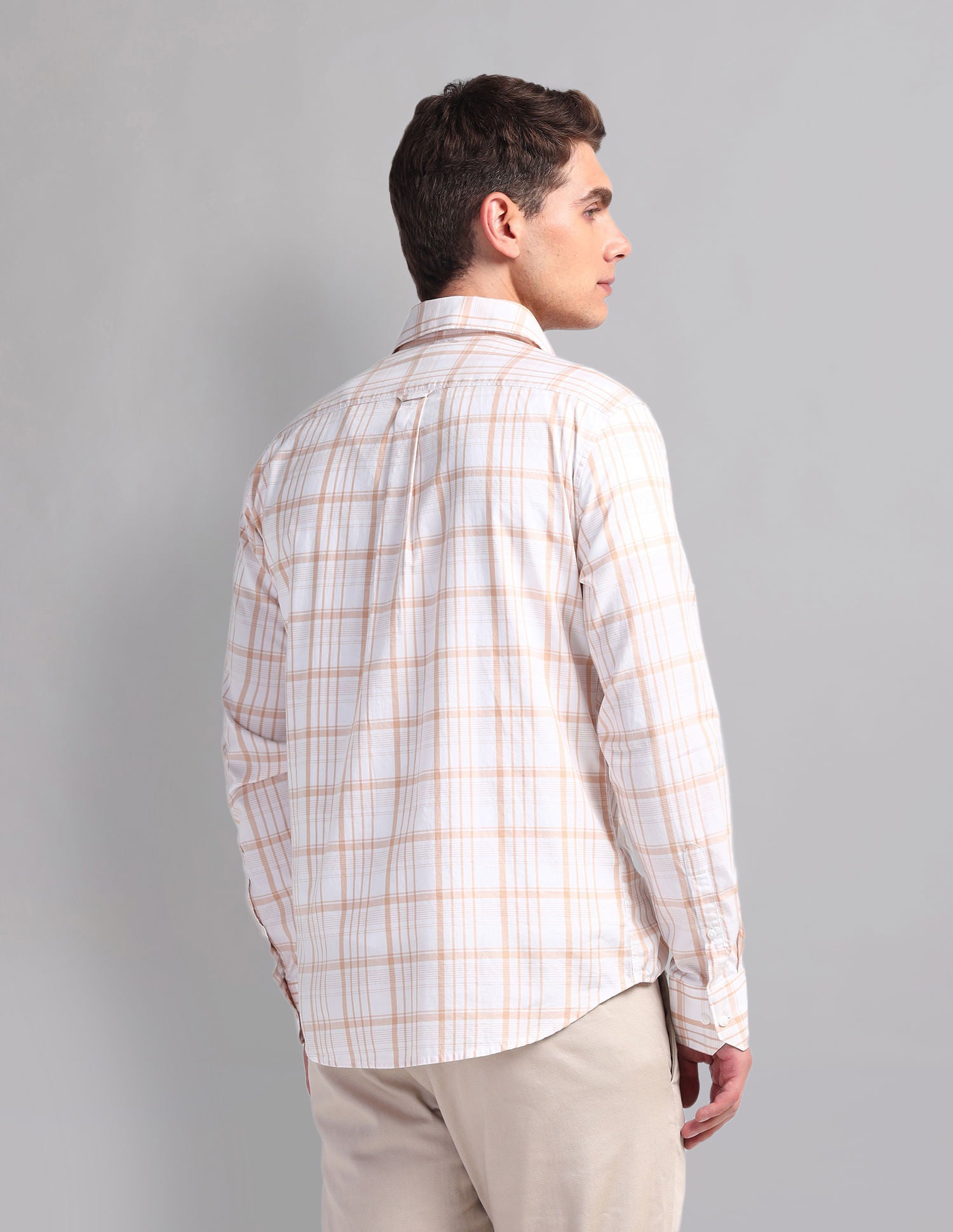 Playful Plaid Check Cotton Shirt