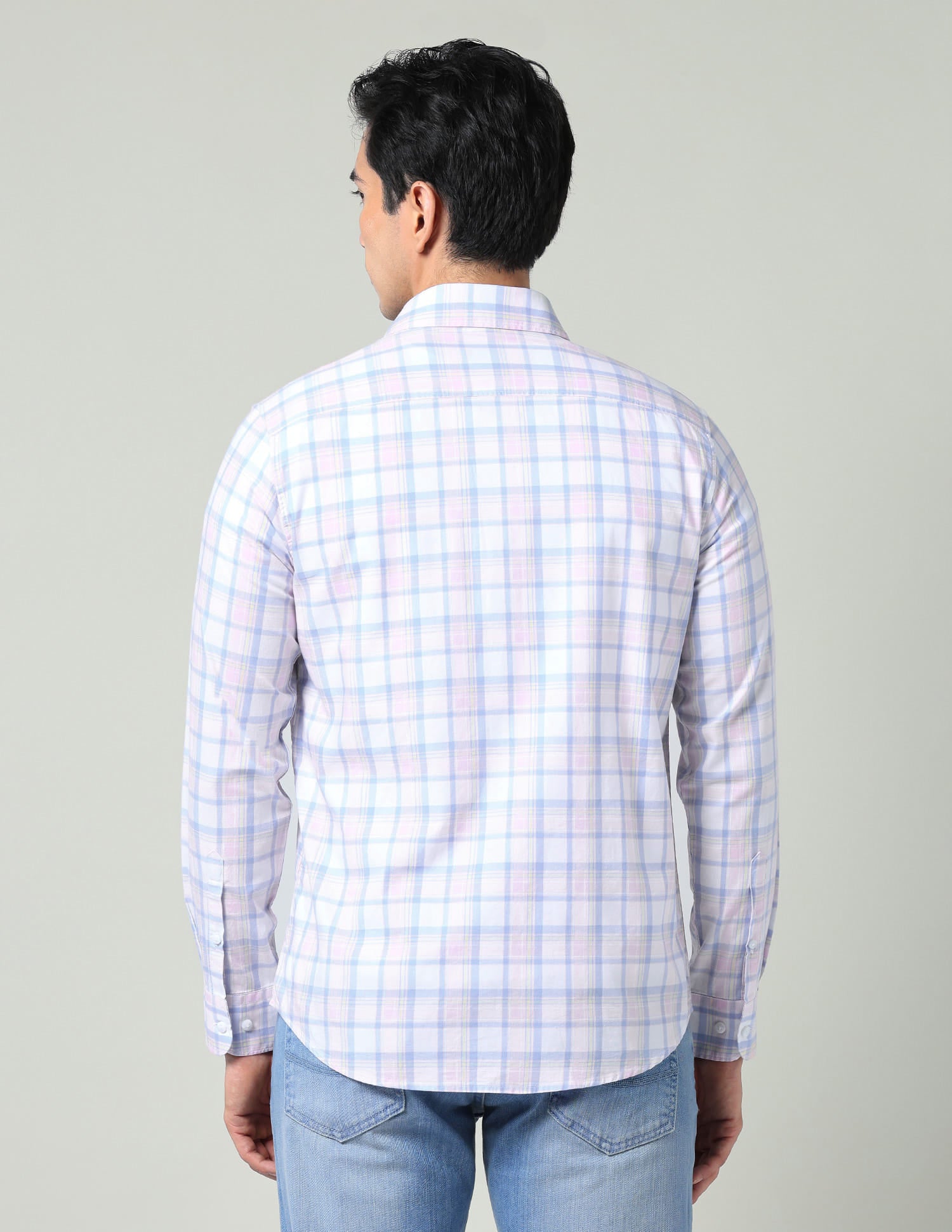 Wardrobe Essential Tartan Checked Slim Fit Shirt