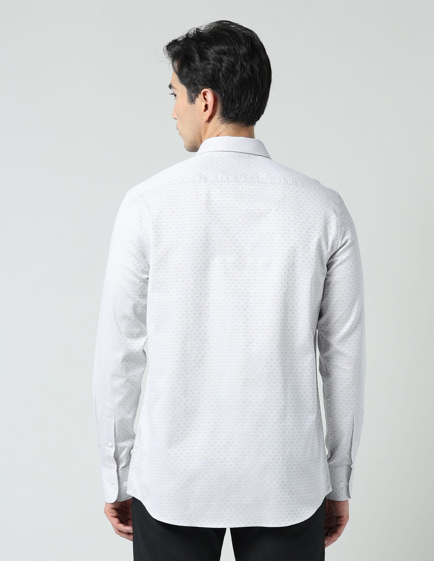 Playful Geometric Printed Regular Fit Shirt