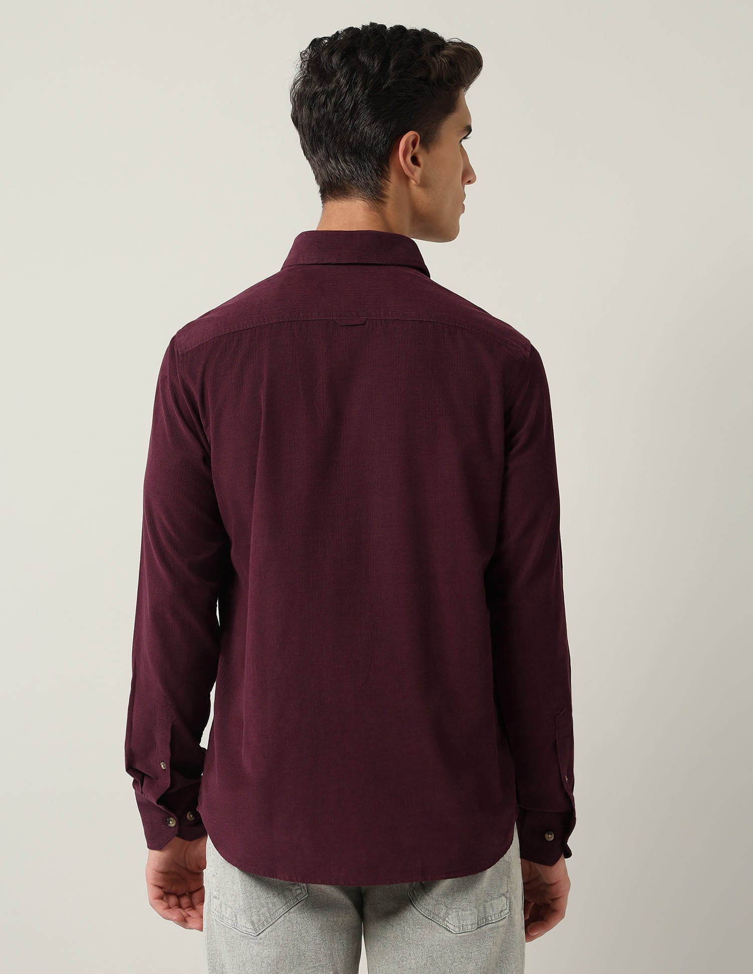 City Adventure Modern Slim Fit Corduroy Shirt