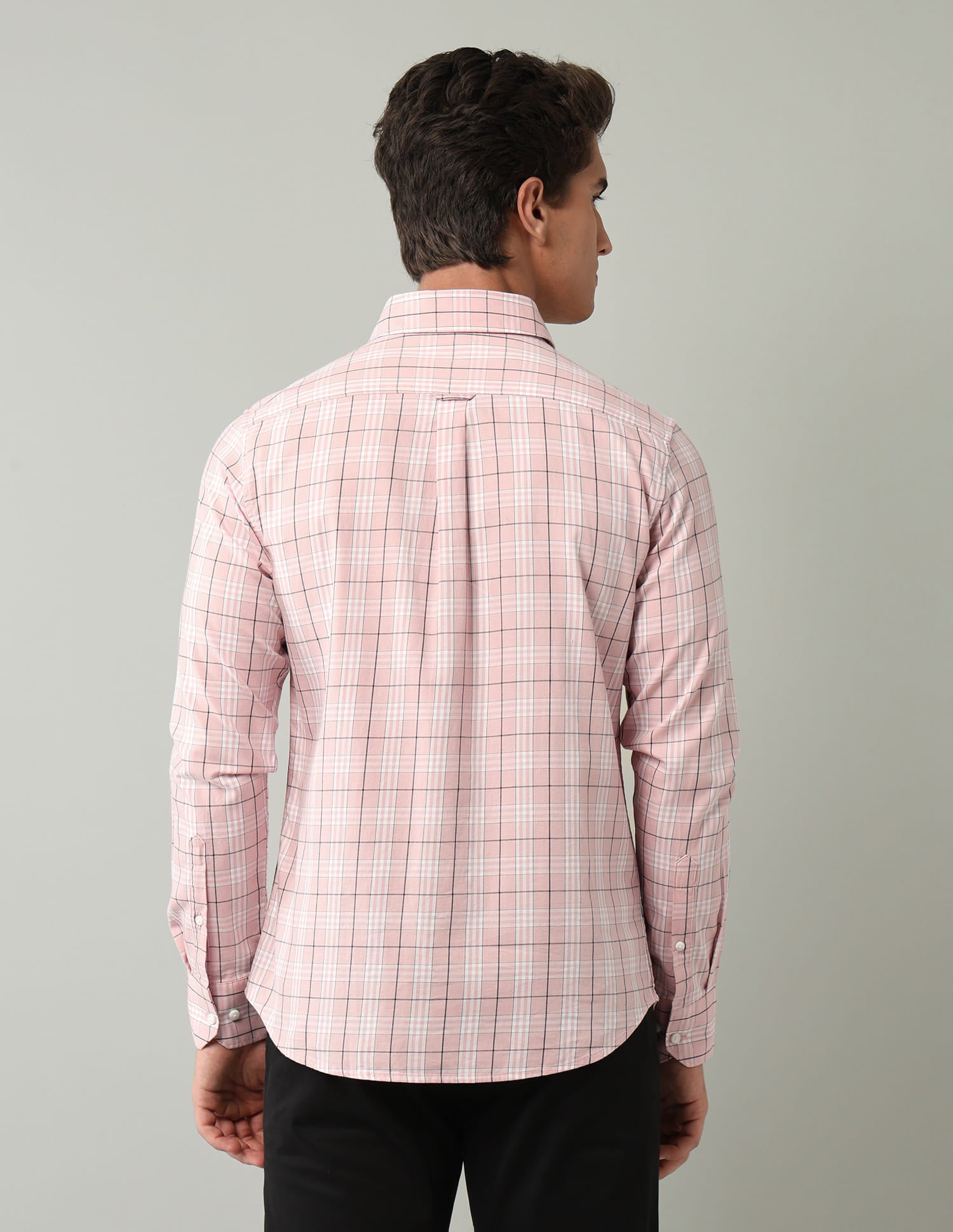 Plaid Checked Modern Slim Fit Shirt