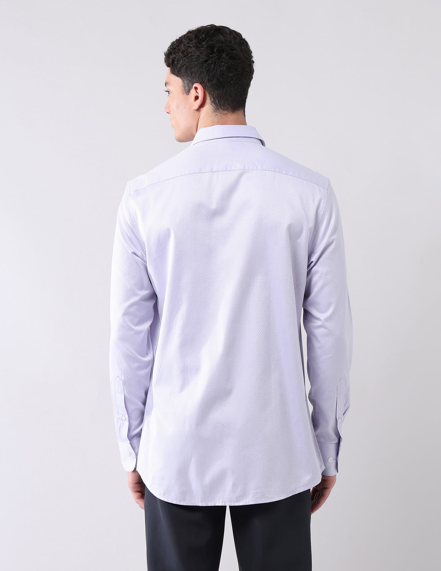 Style-Draped Regular Fit Abstract Printed Shirt