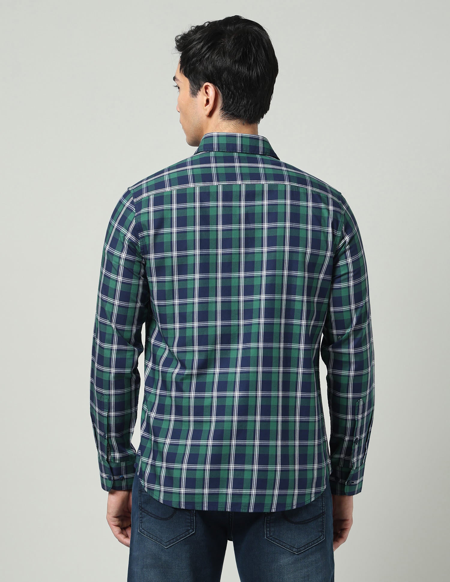 Wardrobe Essential Tartan Checked Slim Fit Shirt