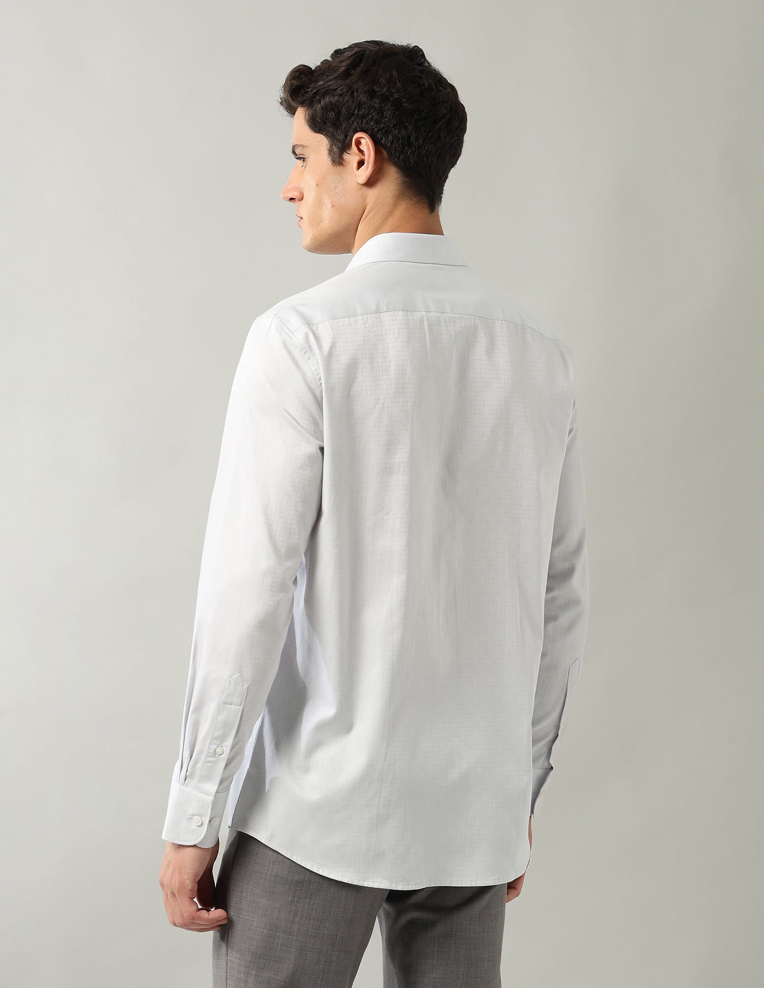 Abstract Geometric Printed Regular Fit Shirt