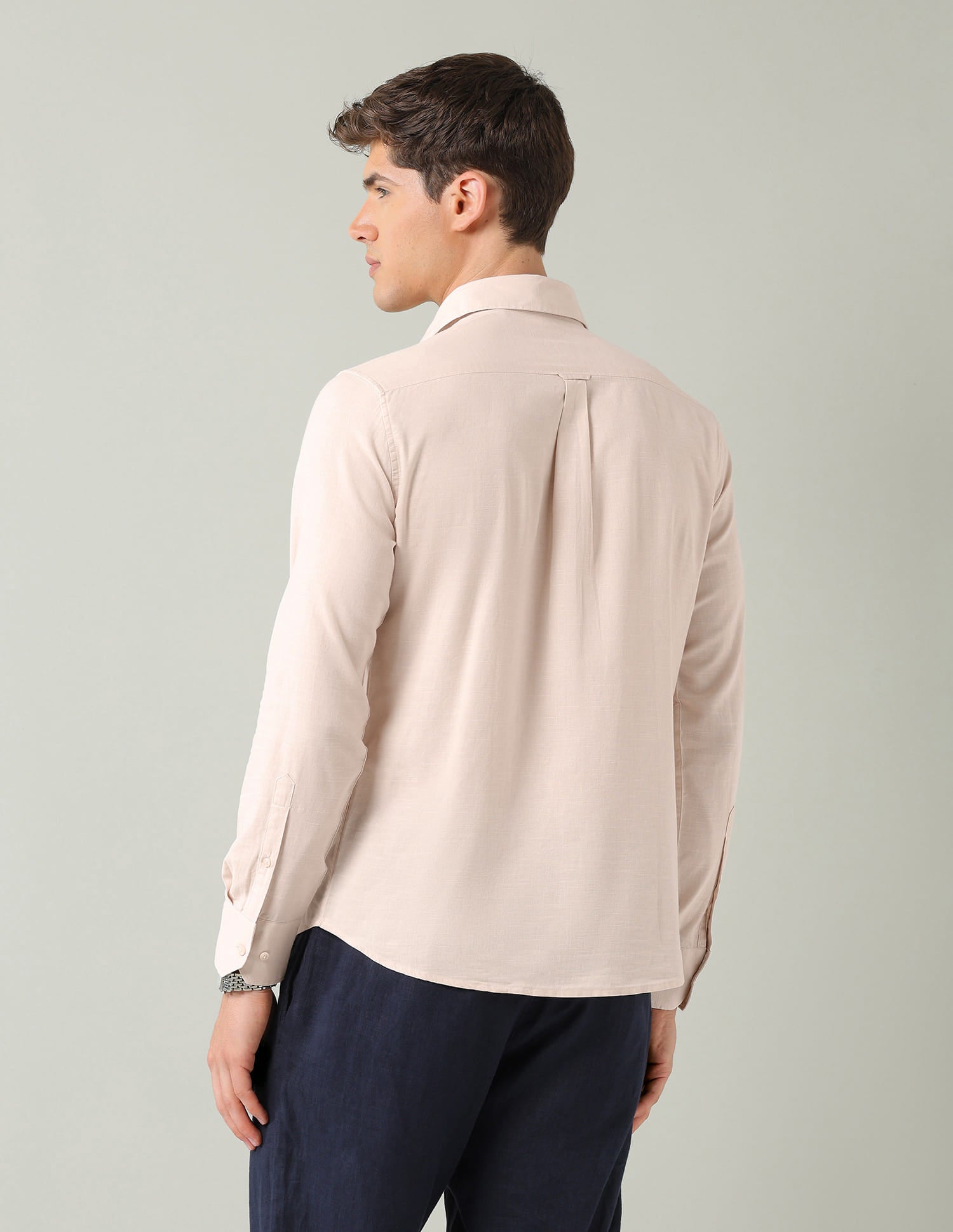 Solid Slim Fit Shirt
