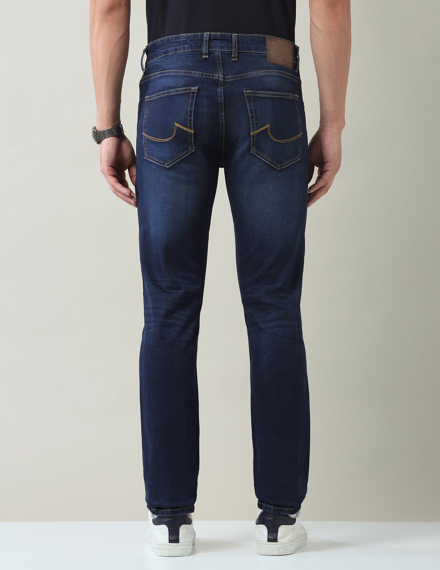 Solid Skinny Fit Jeans