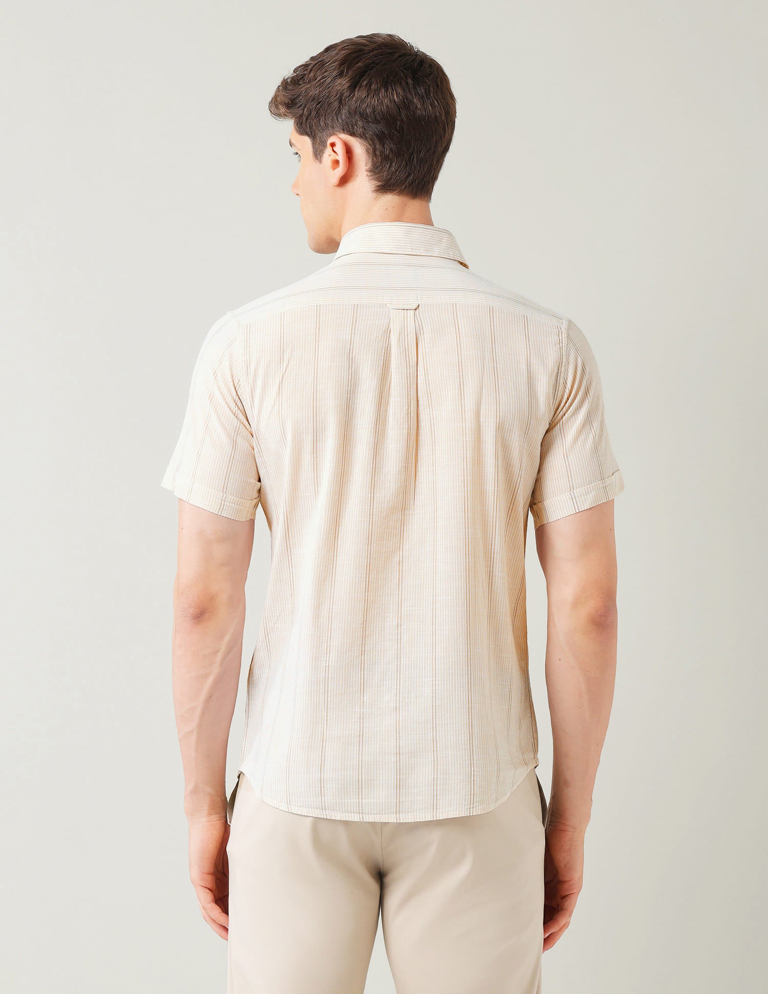 Vertical Striped Regular Fit Shirt 7