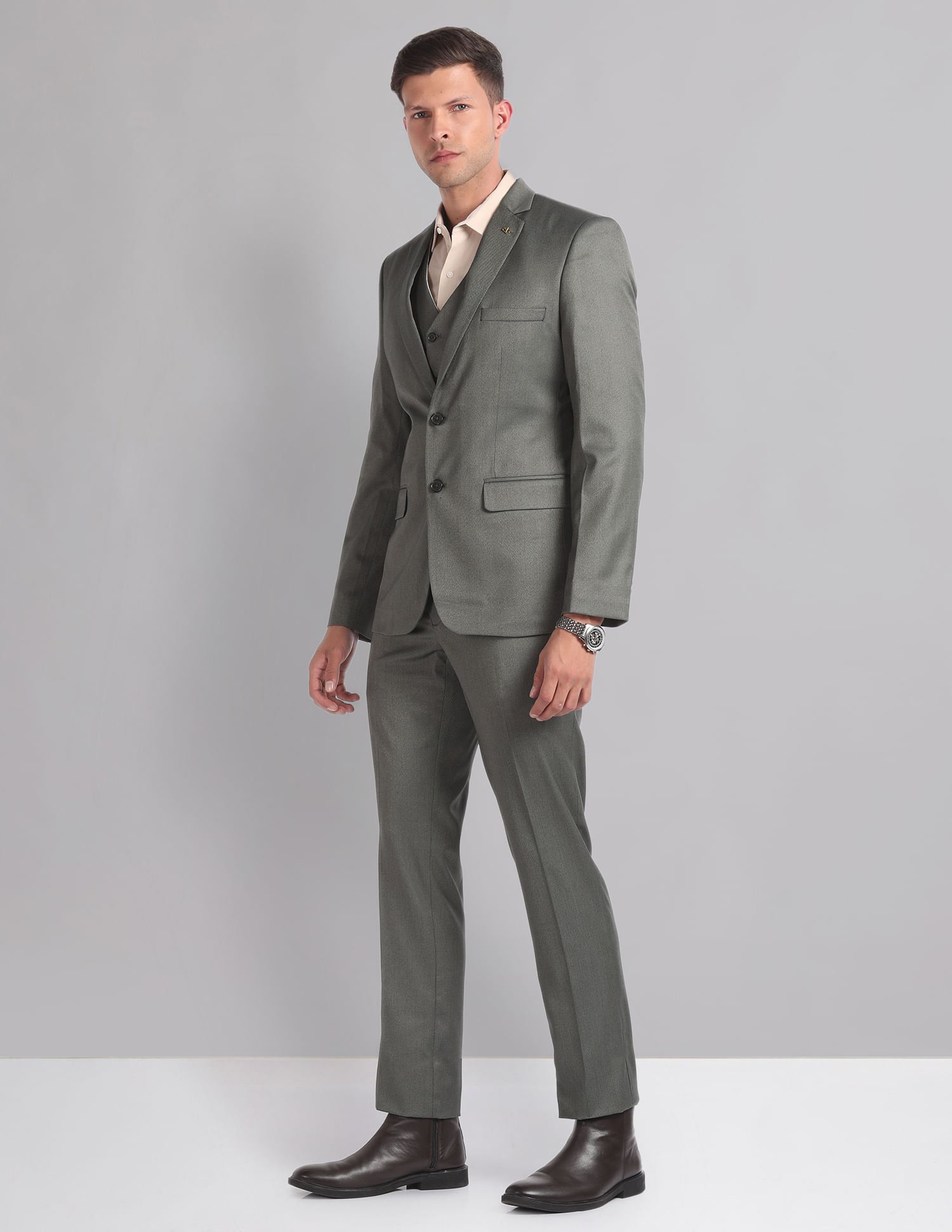 Elite & Stylish Reversible Waistcoat Three Piece Suit