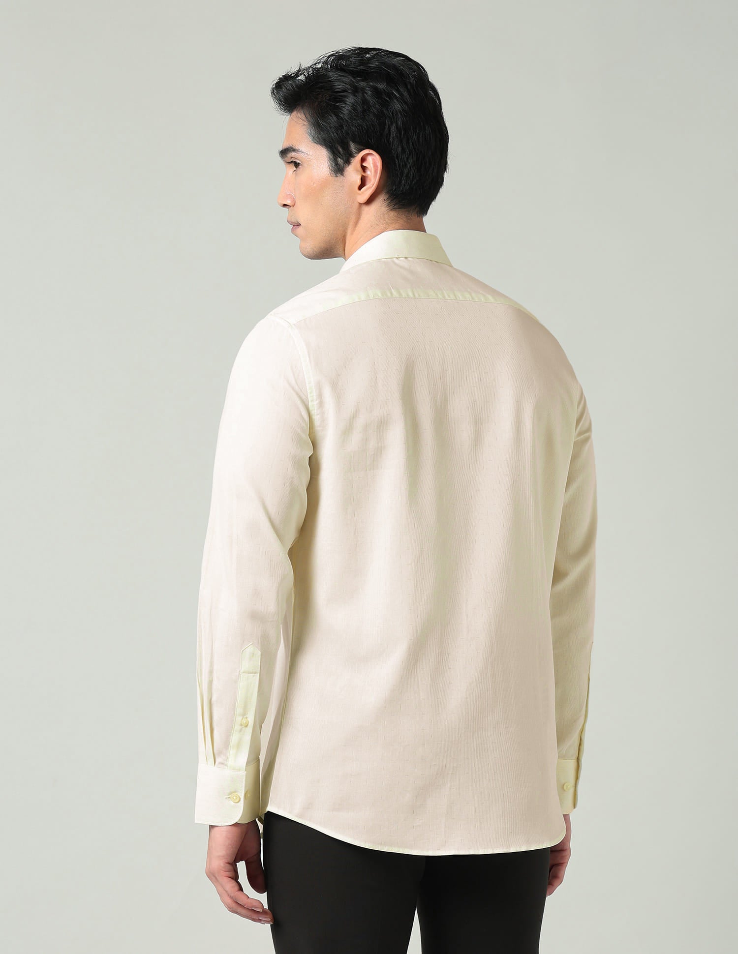 Power Pulse Solid Dobby Regular Fit Shirt