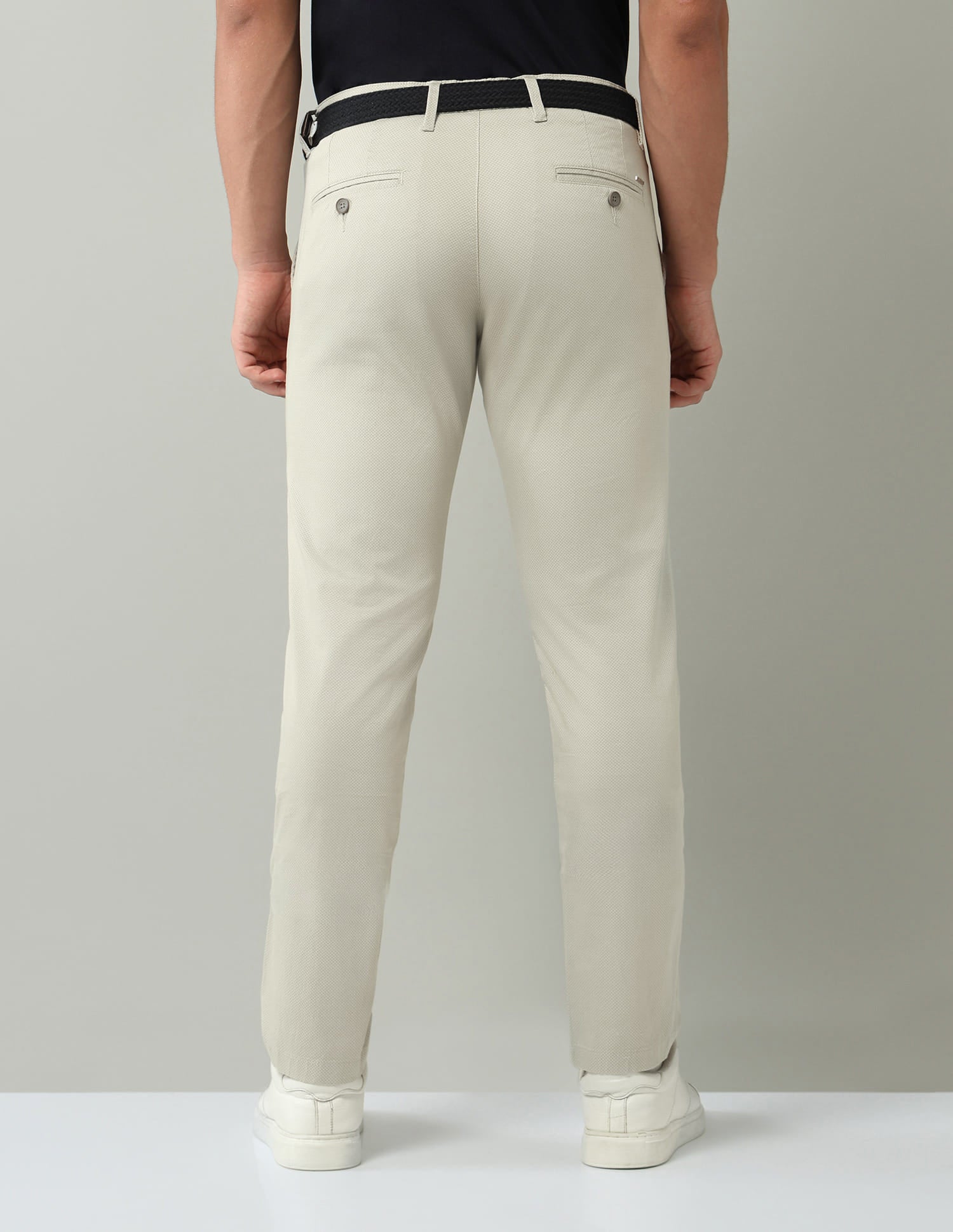 Mid-Rise Modern Slim Fit Twill Chino