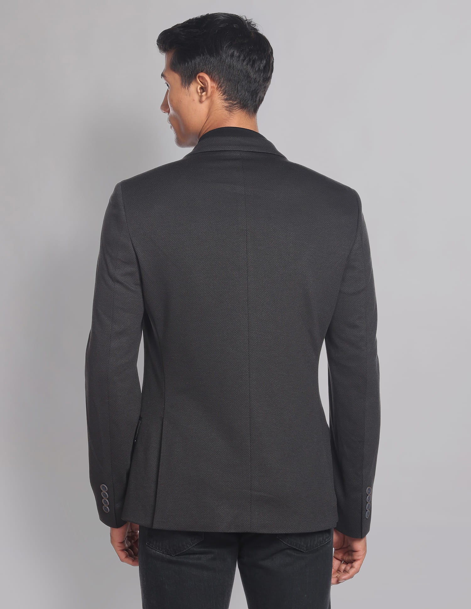 Slim Fit Patterned Blazer