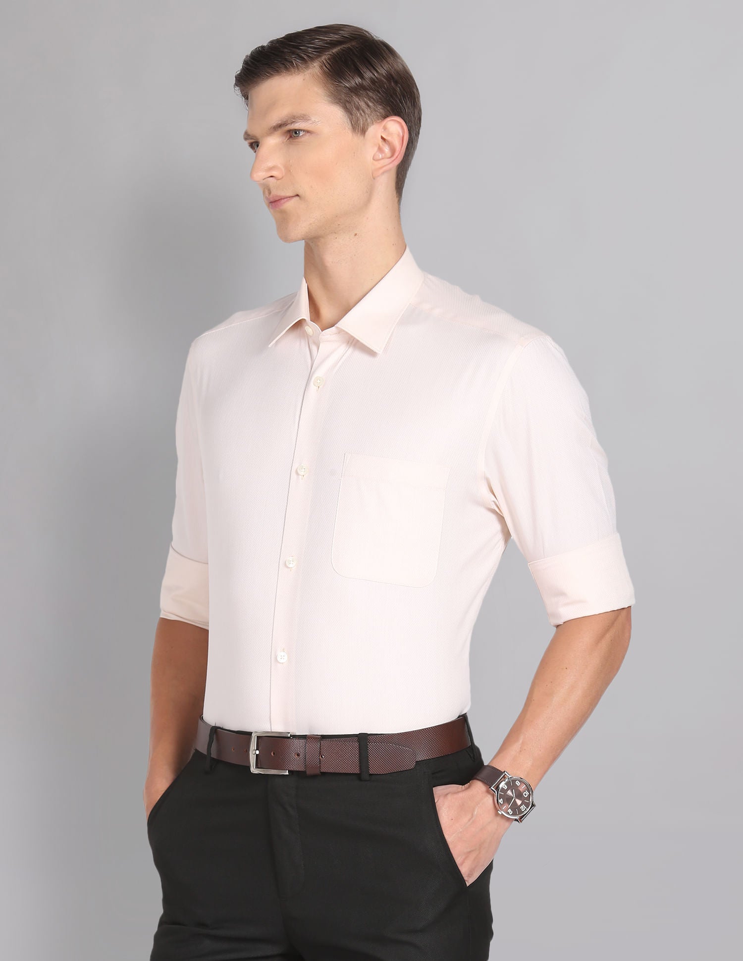 All-Day Comfort Performix Everlast Press Dobby Shirt