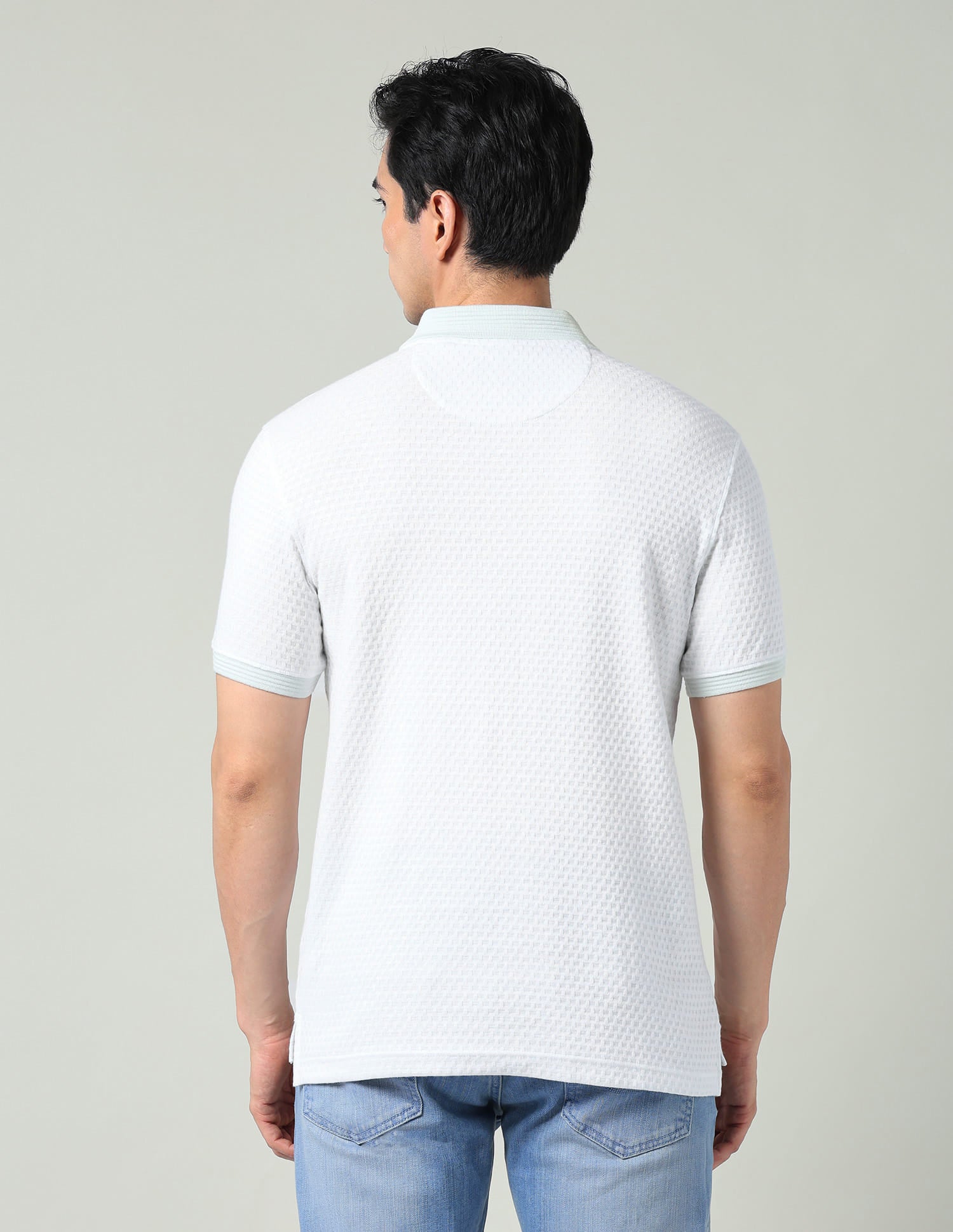 City Drift Textured Slim Fit Polo Shirt