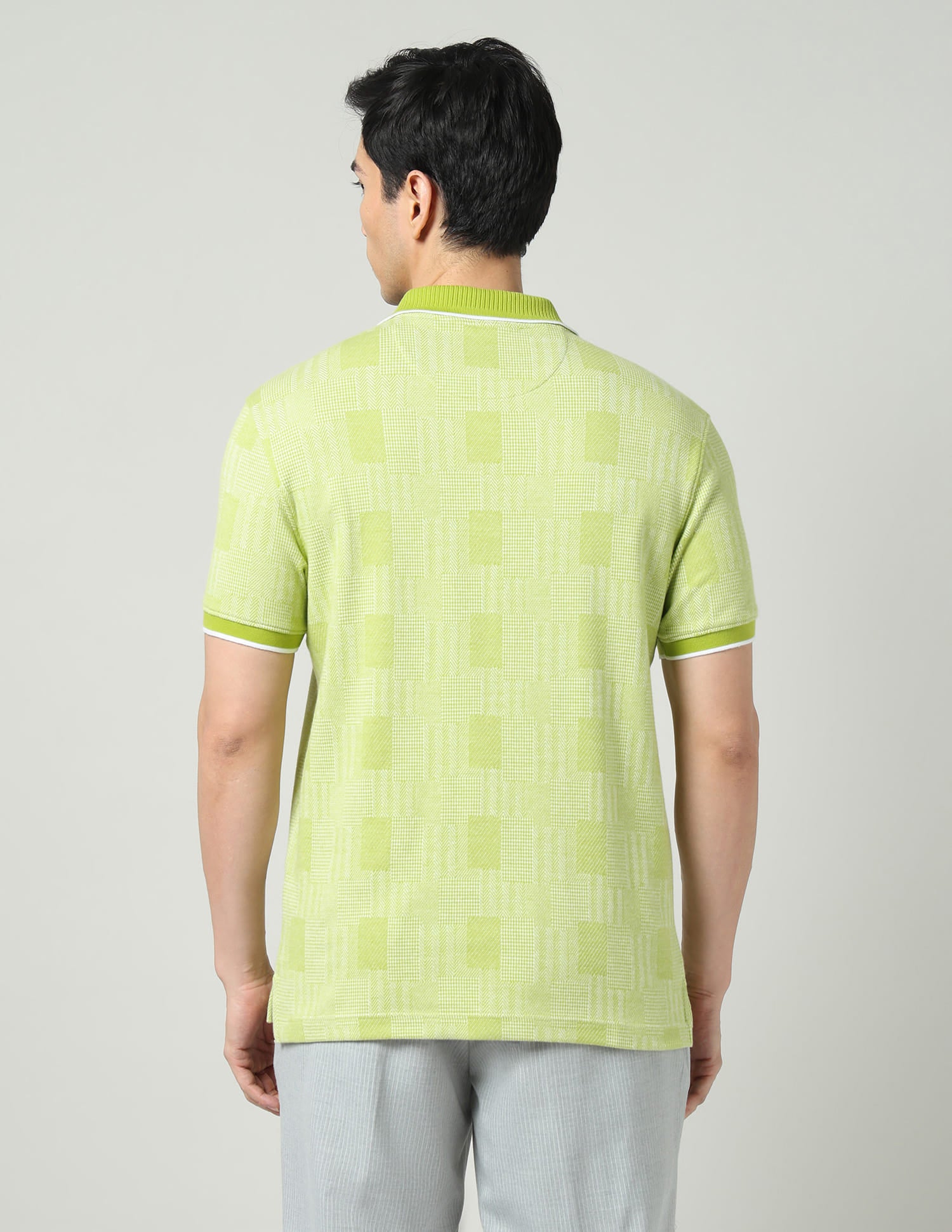 City Drift Textured Slim Fit Polo Shirt