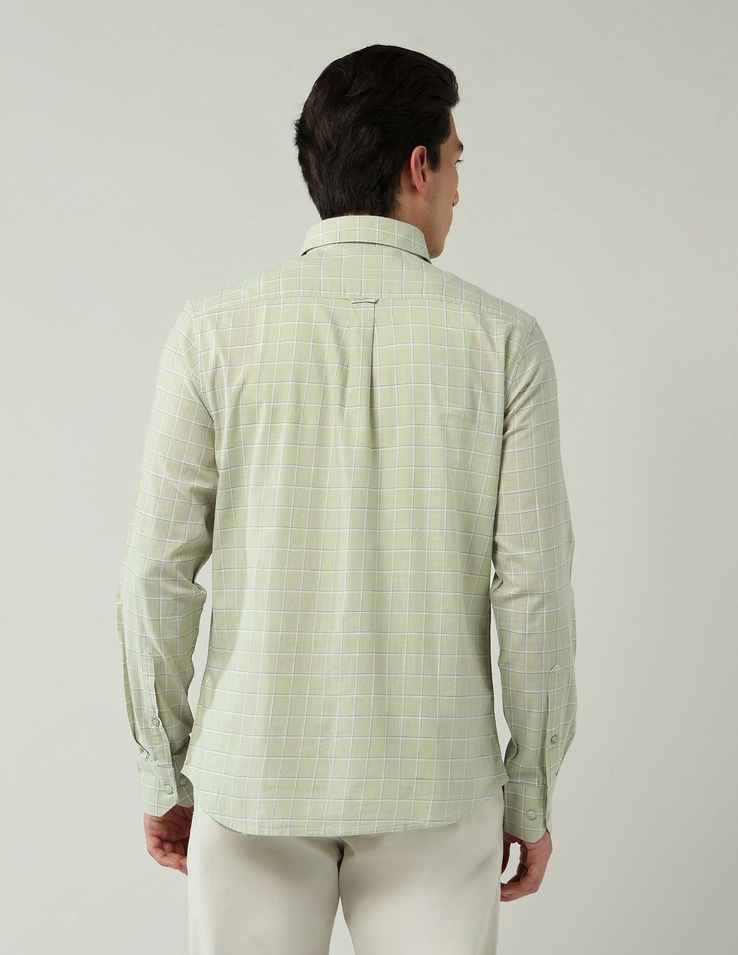 City Chronicles Modern Slim Fit Tartan Checked Shirt